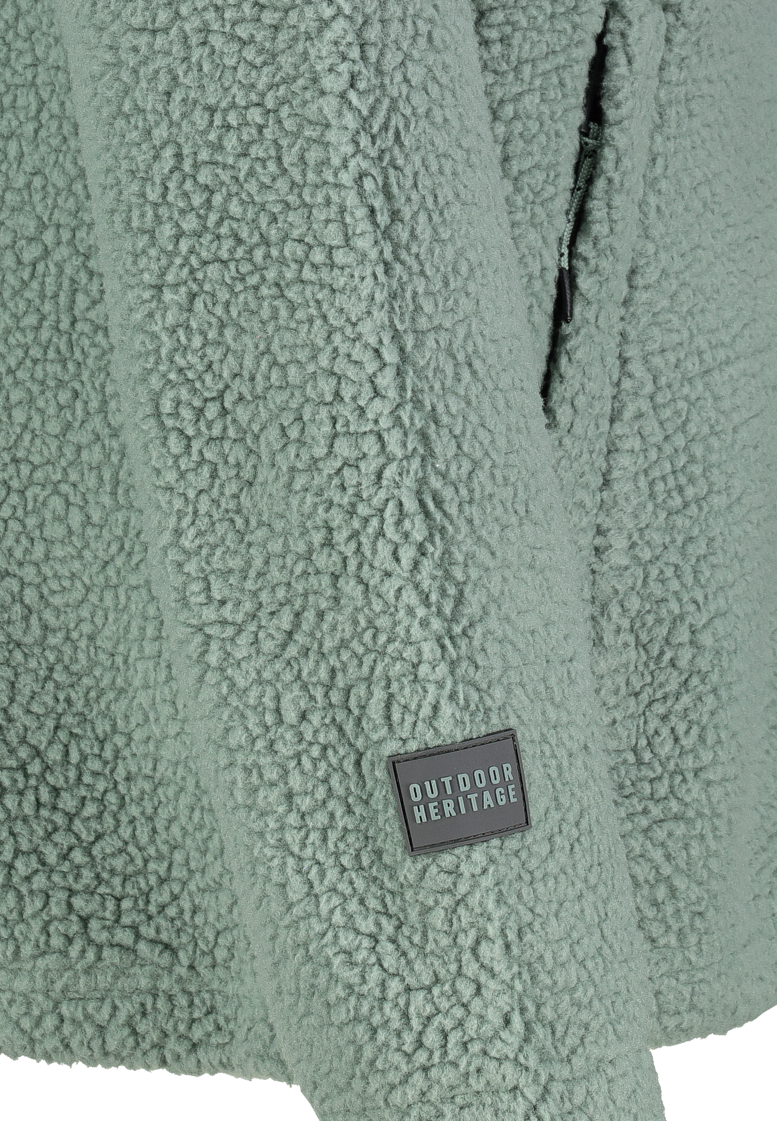 Warme Outdoorjacke Teddy Brusttasche mit Reißverschluss Warme Outdoorjacke Teddy Brusttasche mit Reißverschluss