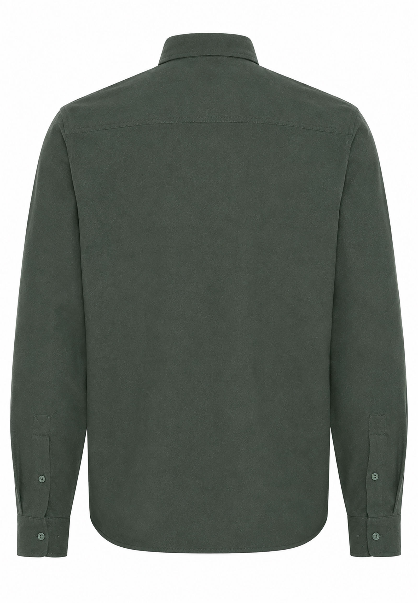 Unifarbenes Langarmhemd Knopfverschluss Regular Fit Unifarbenes Langarmhemd Knopfverschluss Regular Fit