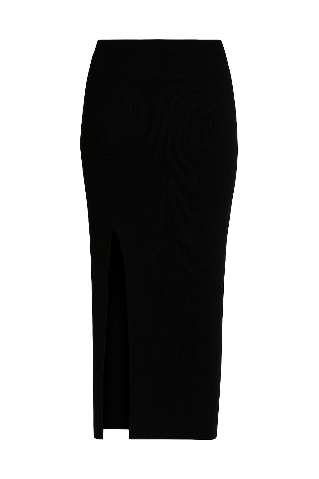 Bleistiftrock Feinstrick in A-Linie Stil hoher Schlitz Bleistiftrock Feinstrick in A-Linie Stil hoher Schlitz