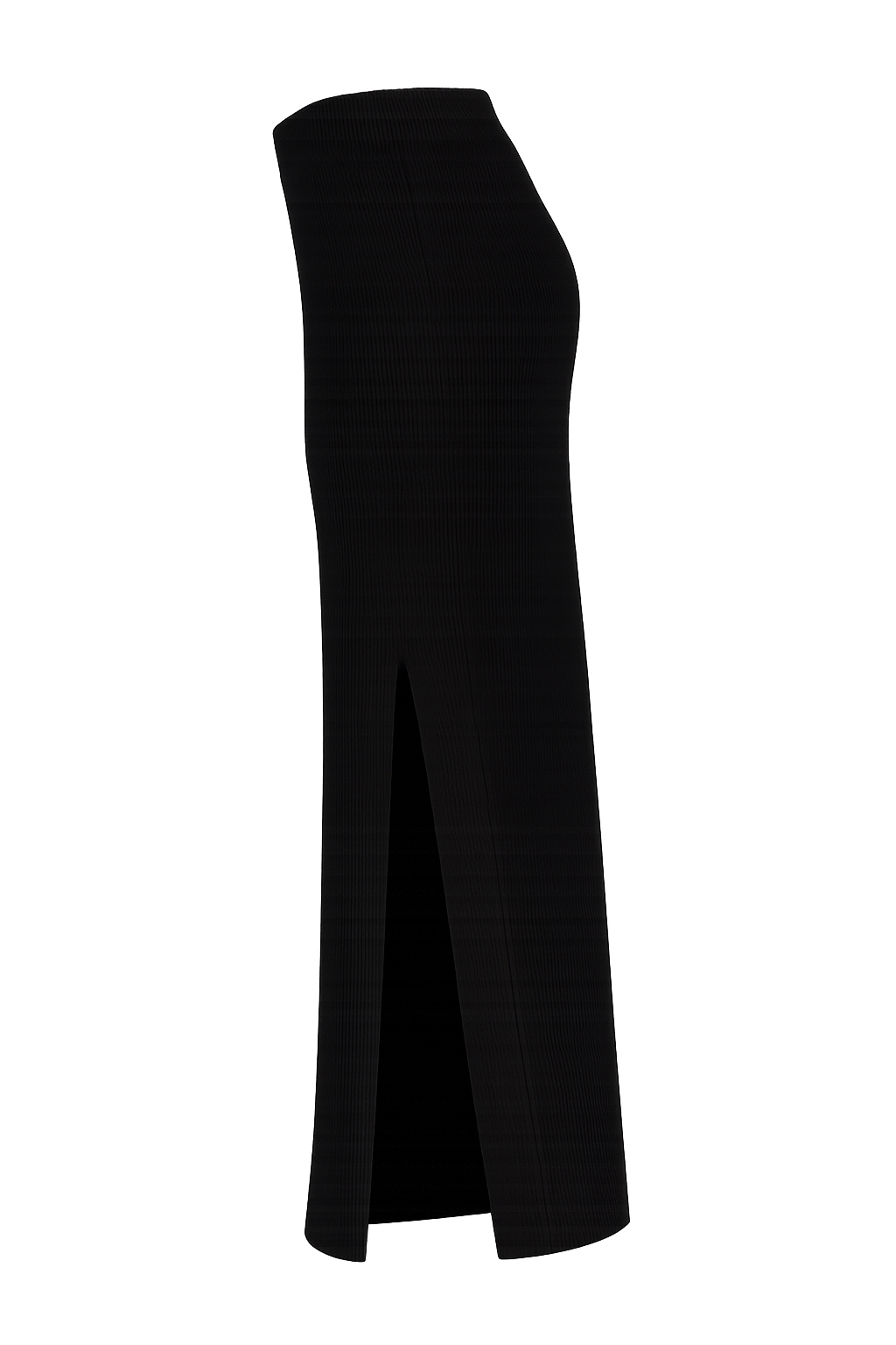 Bleistiftrock Feinstrick in A-Linie Stil hoher Schlitz Bleistiftrock Feinstrick in A-Linie Stil hoher Schlitz