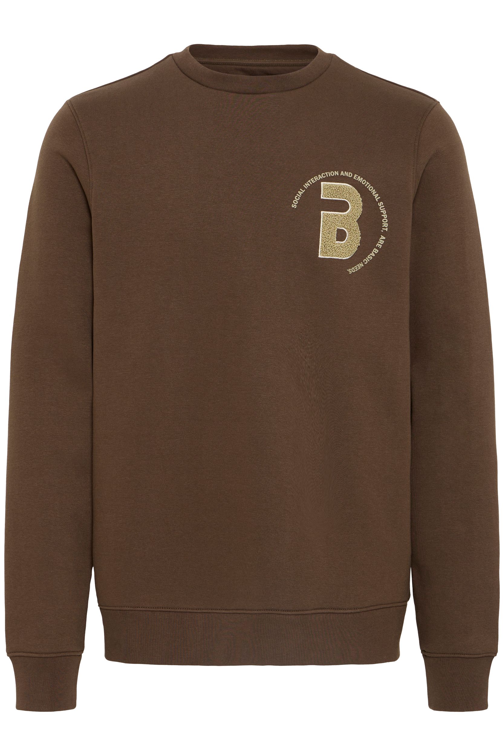 Langärmliges Shirt mit Rundhals und gestreiftem Muster Langärmliges Shirt mit Rundhals und gestreiftem Muster