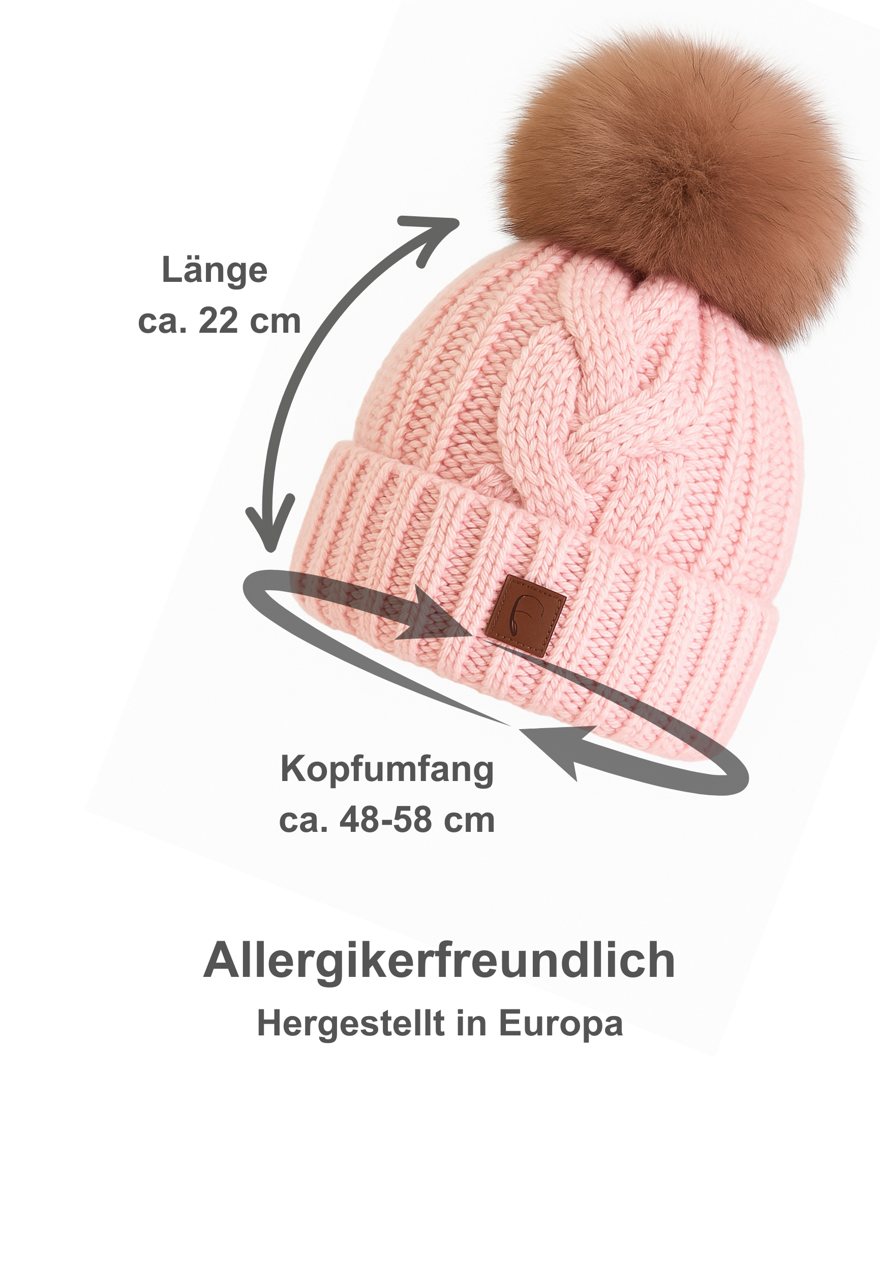 Weiche und warme Strickmütze für kalte Wintertage Weiche und warme Strickmütze für kalte Wintertage