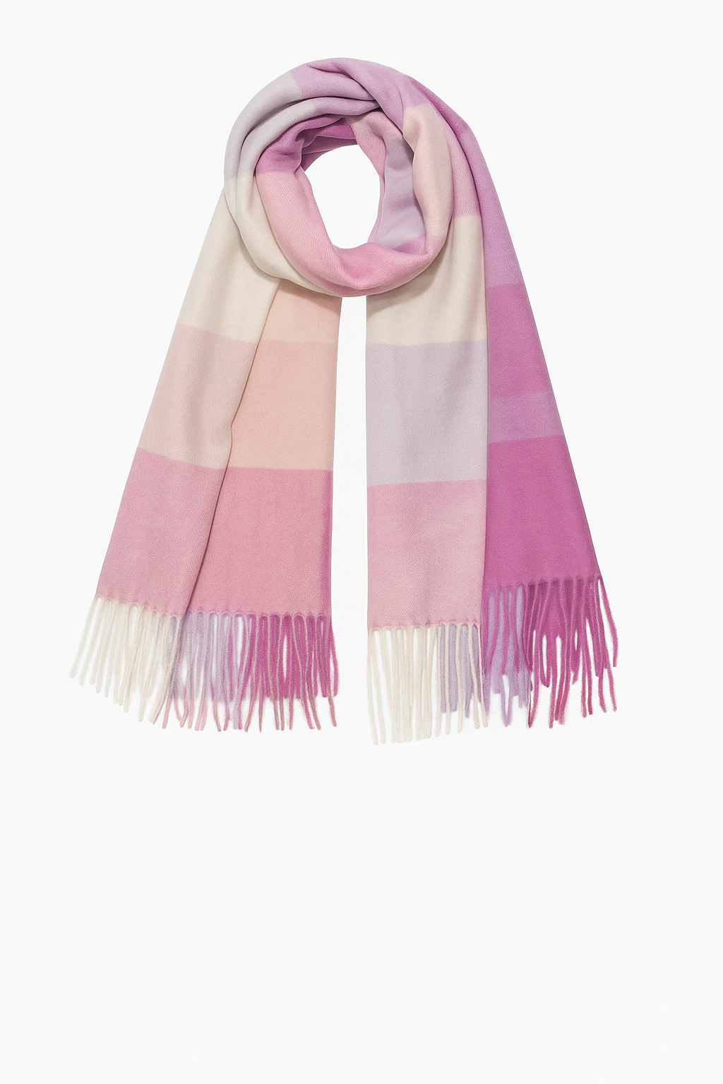 Eleganter Kaschmir-Schal mit Fransen und geometrischem Muster Weich Modisch Eleganter Kaschmir-Schal mit Fransen und geometrischem Muster Weich Modisch