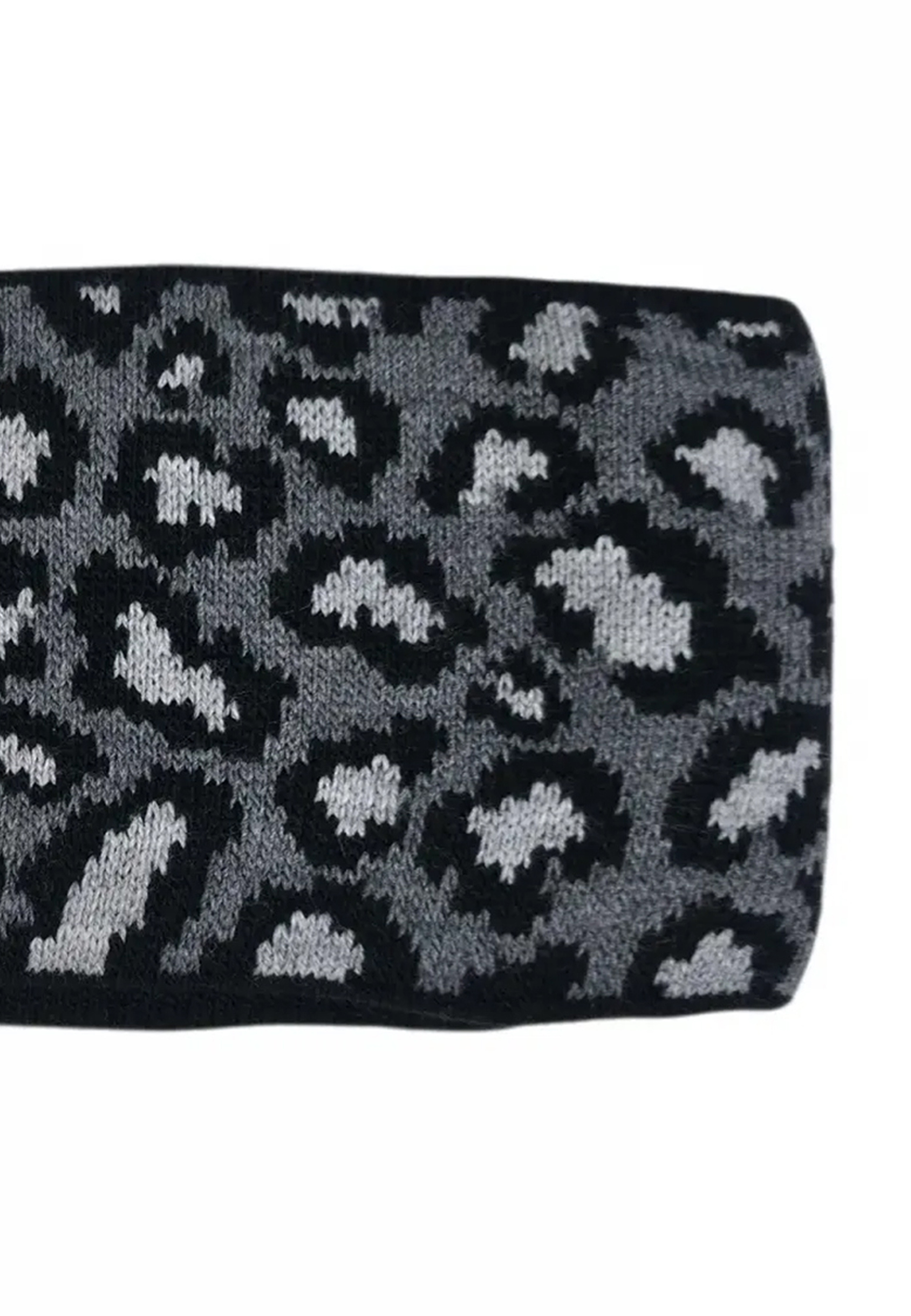 Leop-Print Stirnband aus Strick Modisch Warm Leop-Print Stirnband aus Strick Modisch Warm