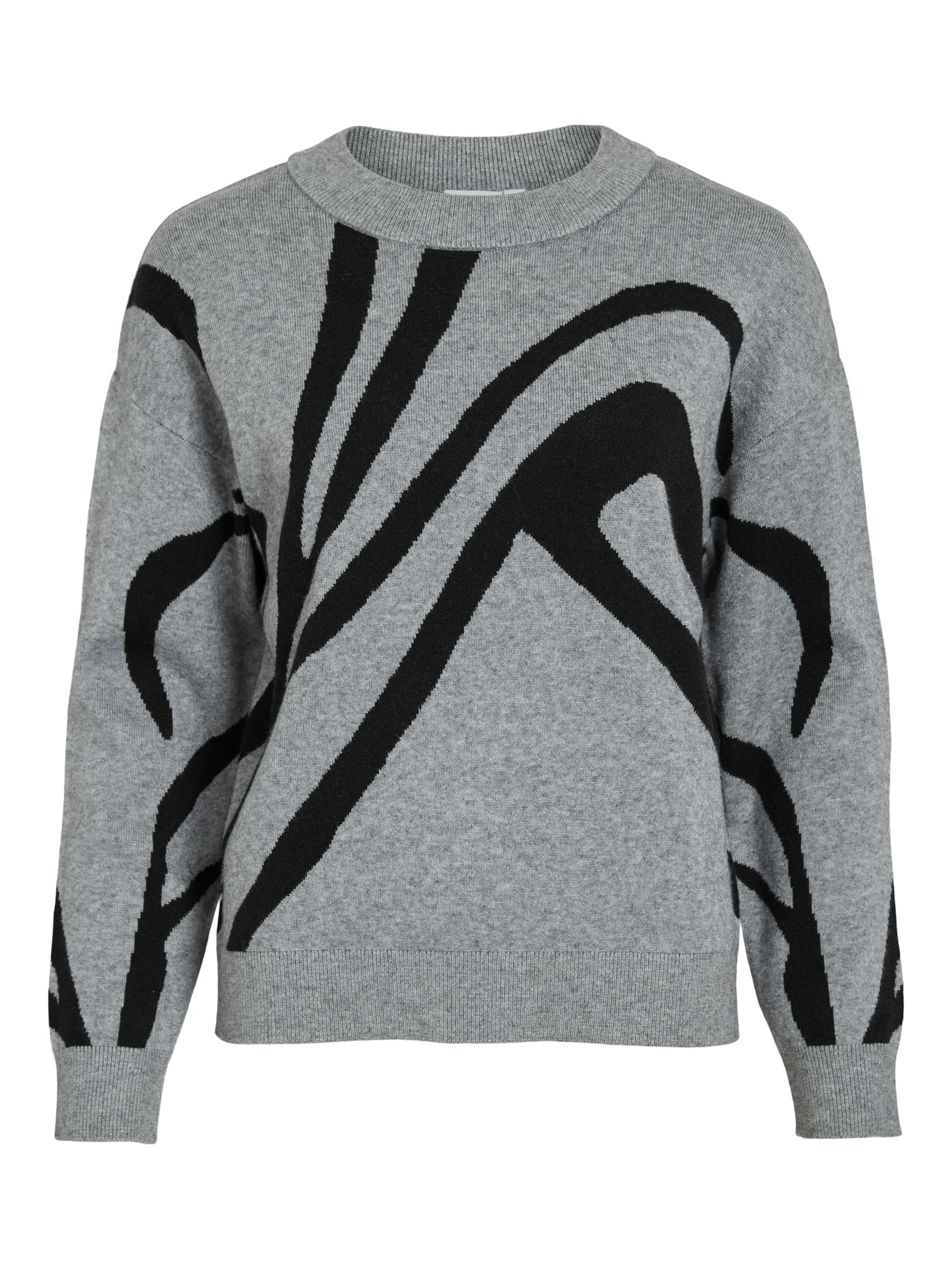 14107347_4864950.jpg Moderner Pullover mit abstraktem grafischem Design