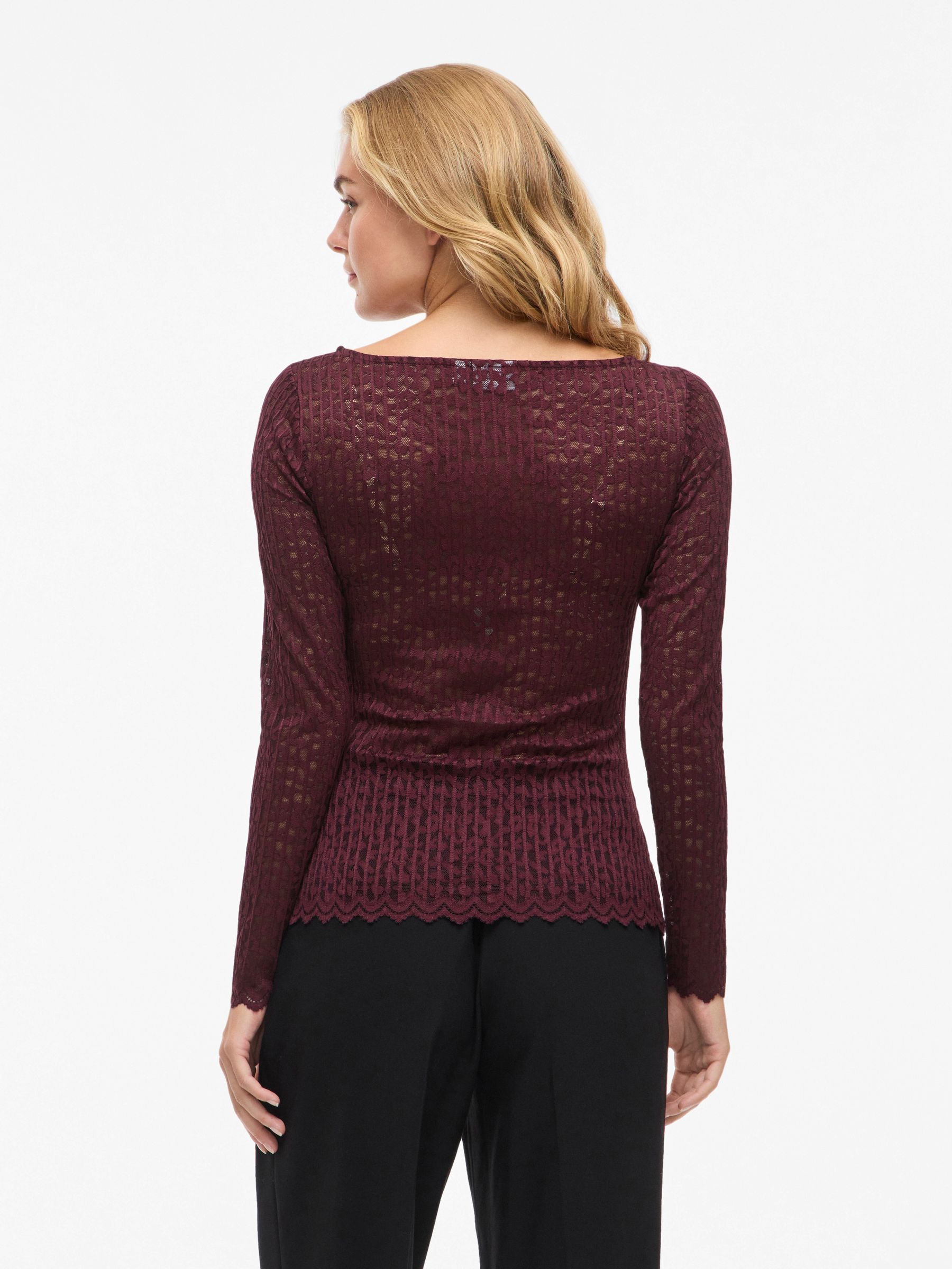 14108569_4892249_6.jpg Langarmshirt mit Spitzenmuster und welligem Saum