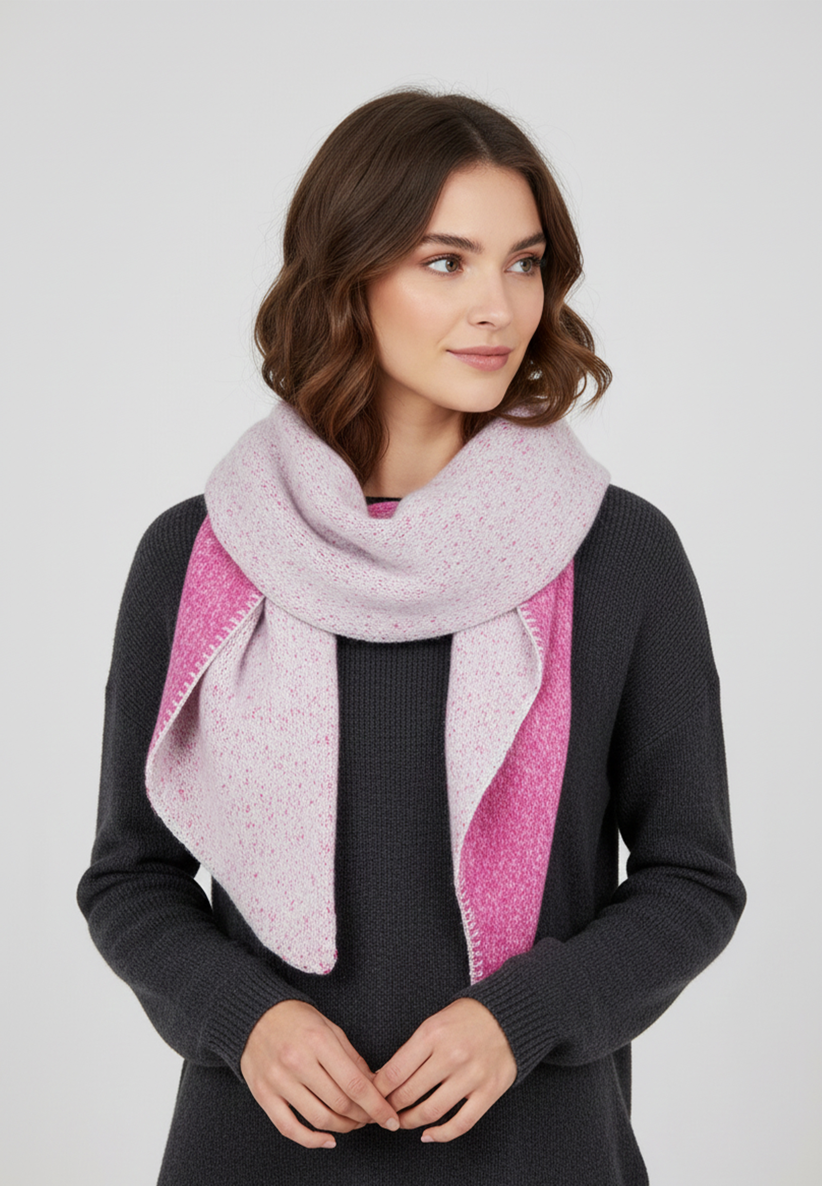 Weicher Schal Dreiecksform Lieblingsmensch Herz Weicher Schal Dreiecksform Lieblingsmensch Herz