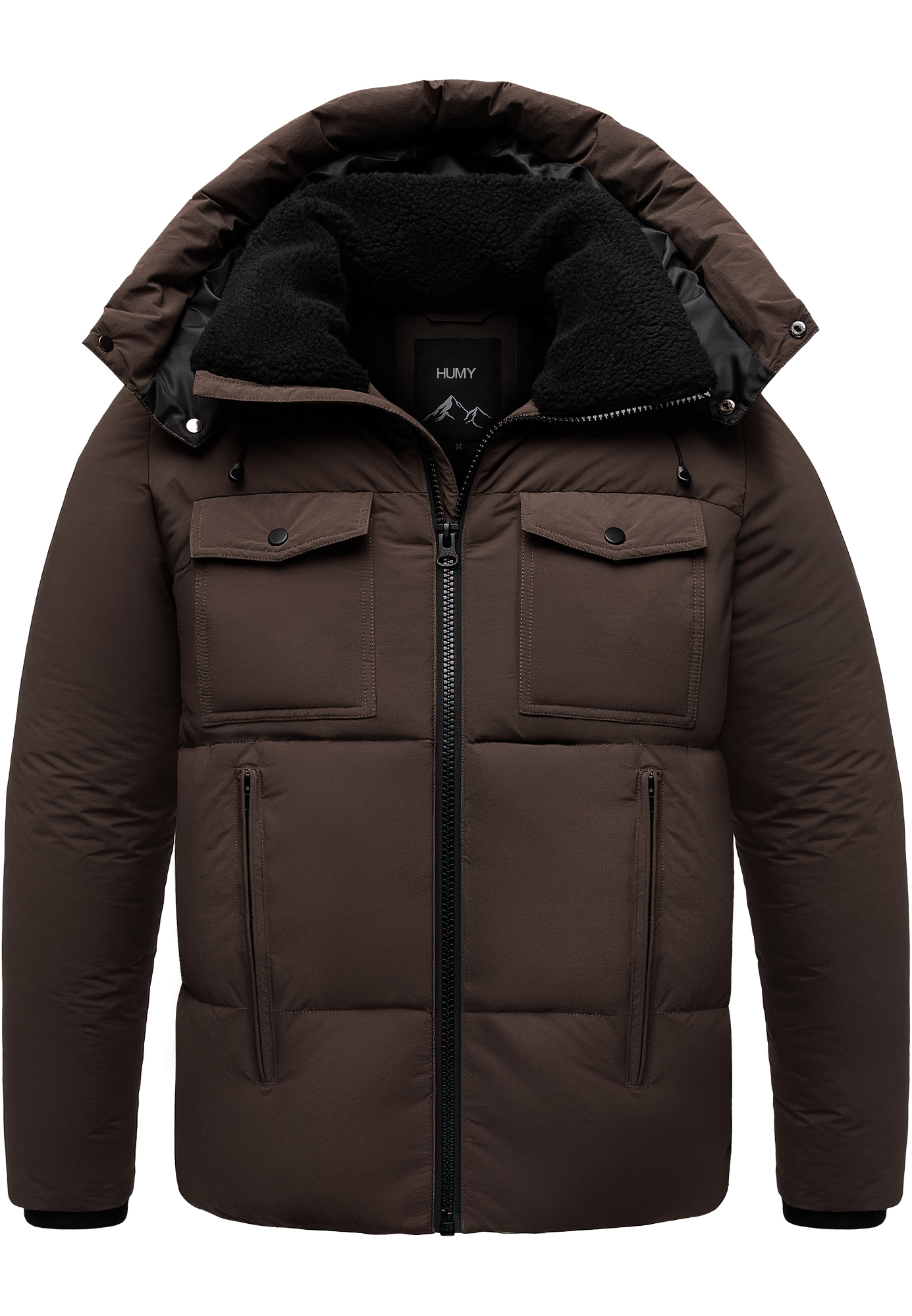 Winterjacke mit Kapuze warm gefüttert Winterjacke mit Kapuze warm gefüttert