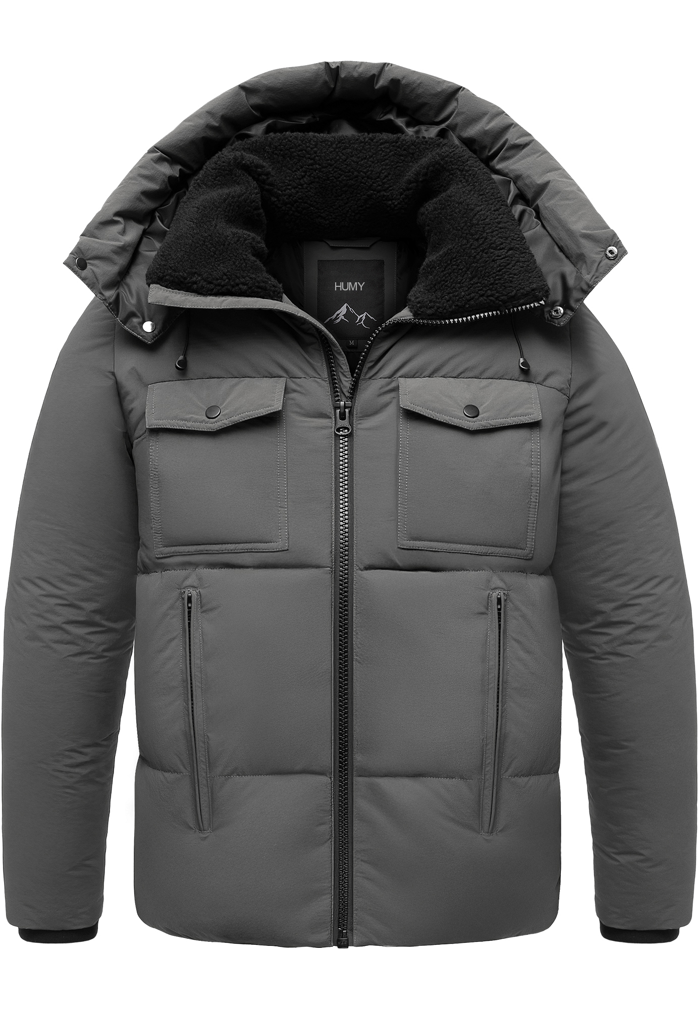 Winterjacke mit Kapuze warm gefüttert Winterjacke mit Kapuze warm gefüttert