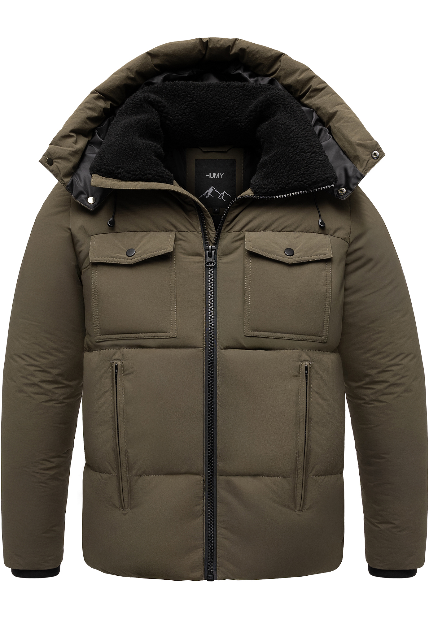 Winterjacke mit Kapuze warm gefüttert Winterjacke mit Kapuze warm gefüttert