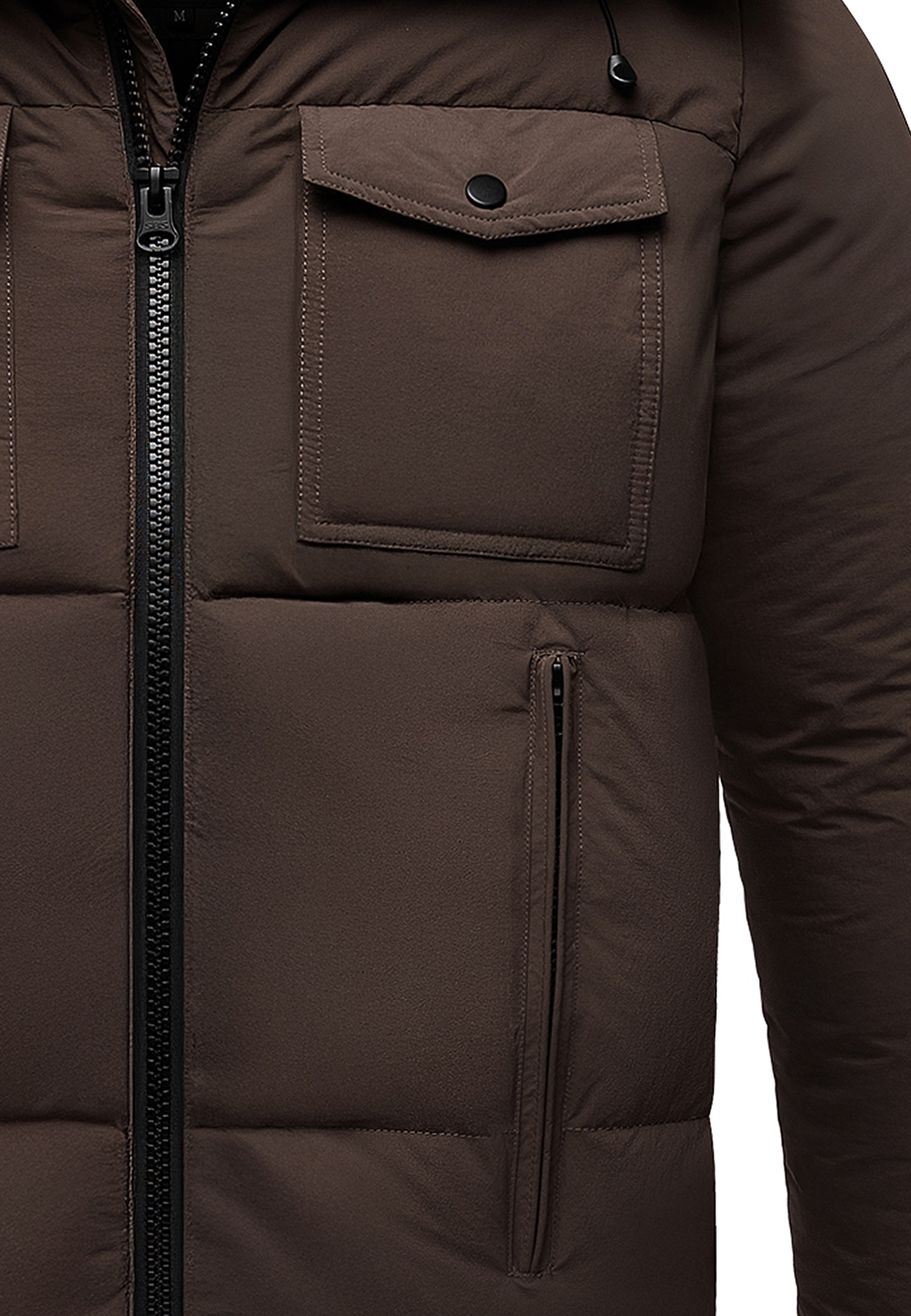 Winterjacke mit Kapuze warm gefüttert Winterjacke mit Kapuze warm gefüttert