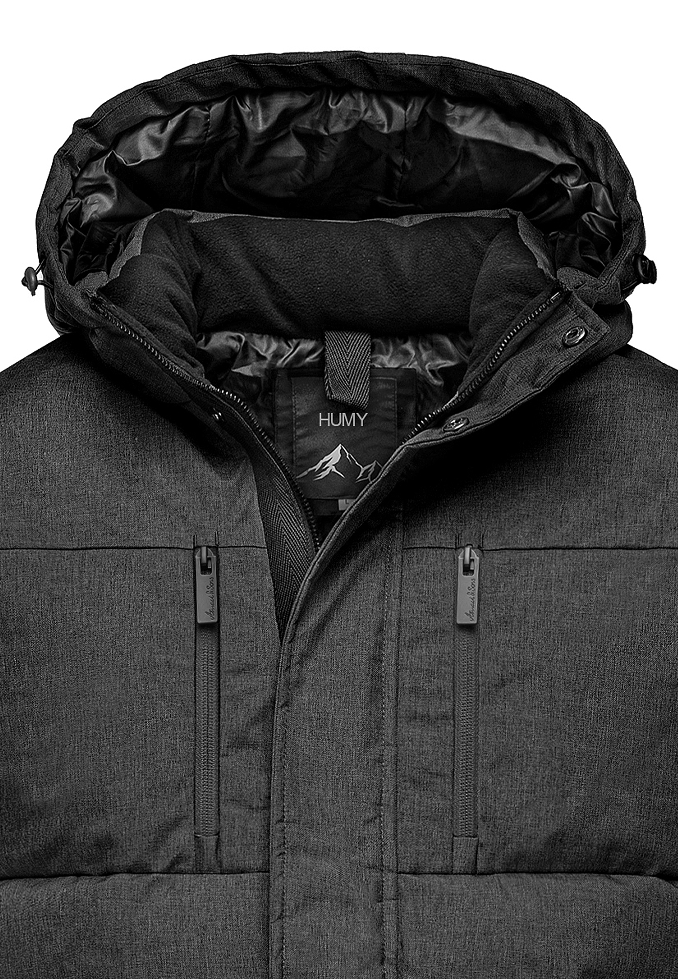 Winterjacke warm gefüttert mit Kapuze Winterjacke warm gefüttert mit Kapuze