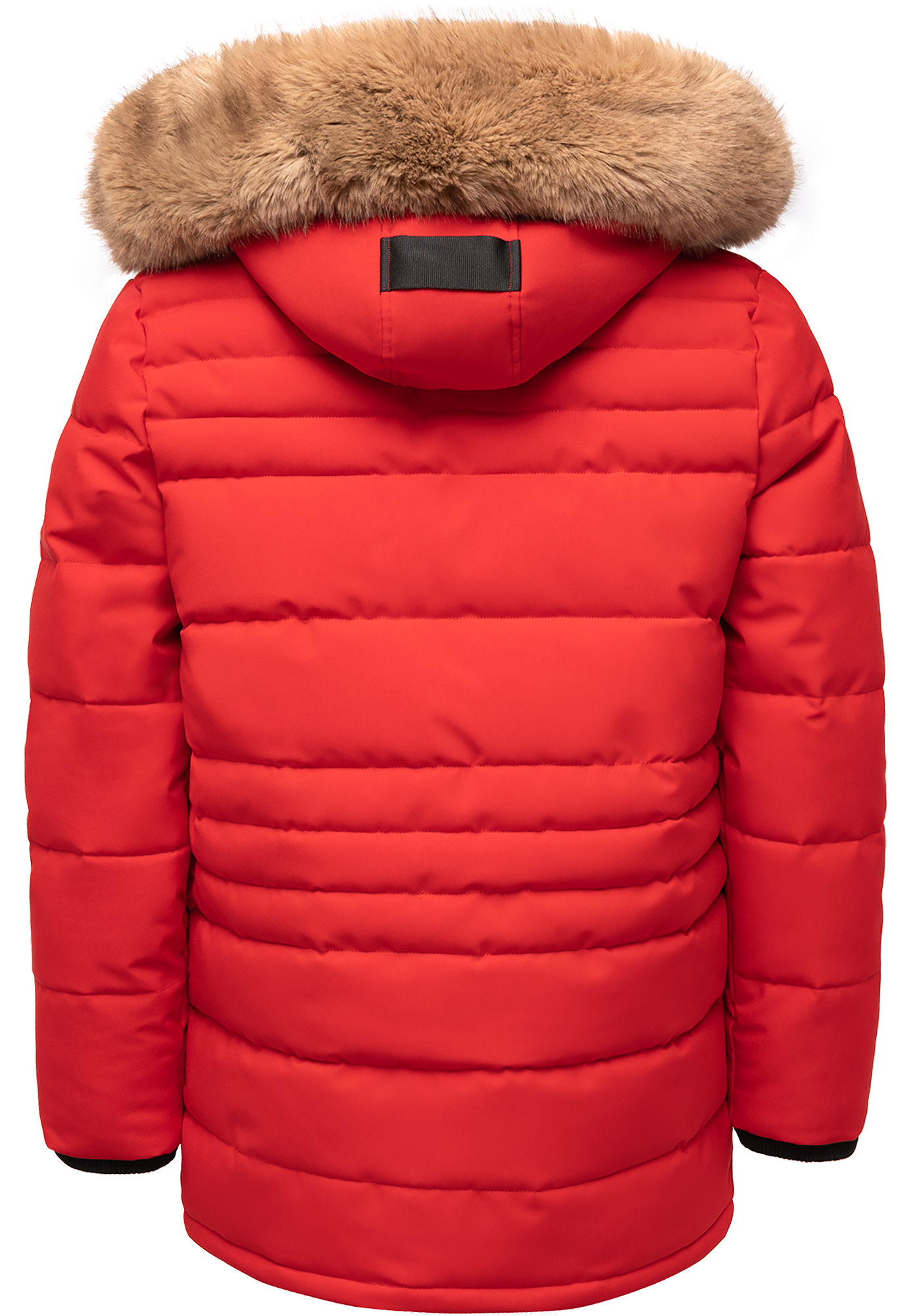 Winterjacke warm gefüttert Kapuze 4 Taschen Winterjacke warm gefüttert Kapuze 4 Taschen