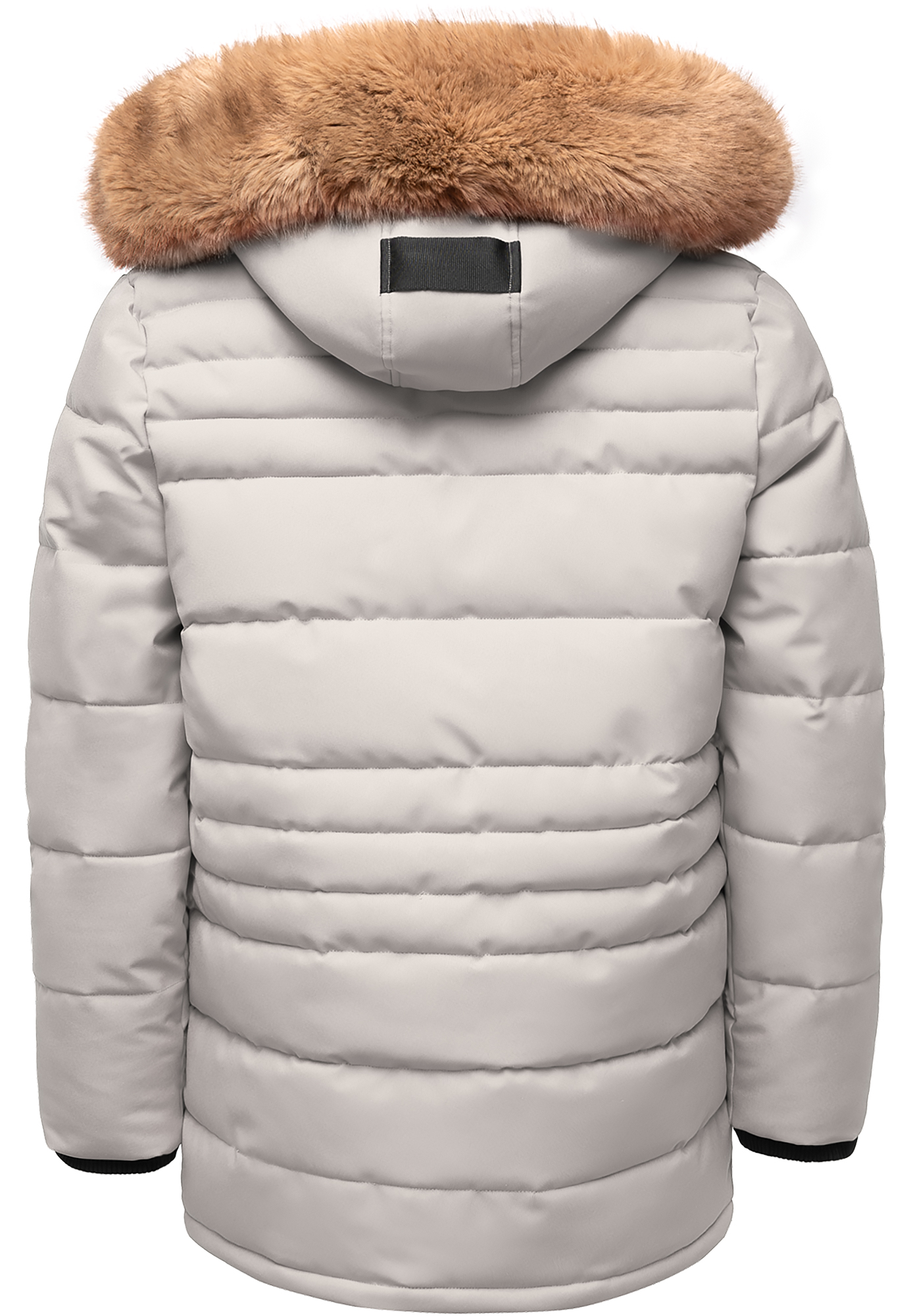 Winterjacke warm gefüttert Kapuze 4 Taschen Winterjacke warm gefüttert Kapuze 4 Taschen