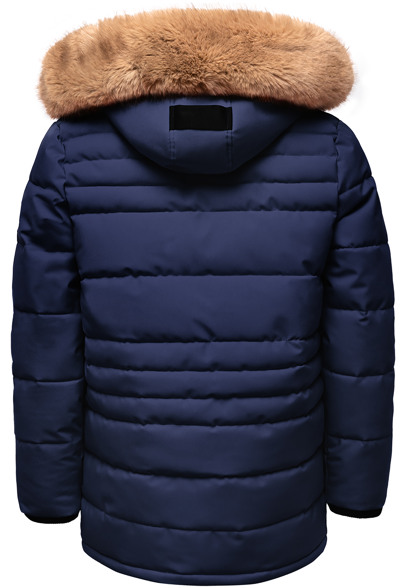 Winterjacke warm gefüttert Kapuze 4 Taschen Winterjacke warm gefüttert Kapuze 4 Taschen