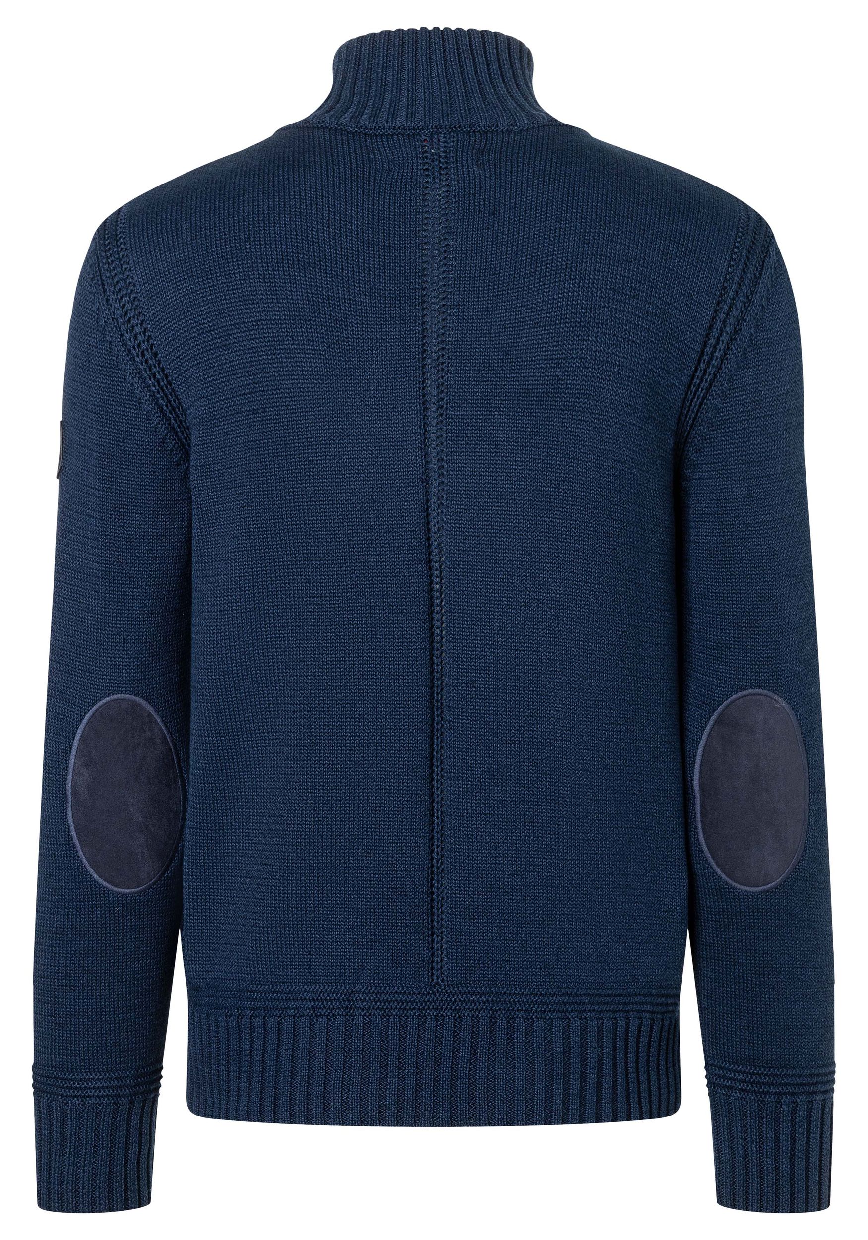 28-10233-01-9020_3111_2.jpg Rollkragen-Pullover mit Reißverschluss Ellenbogen-Patches