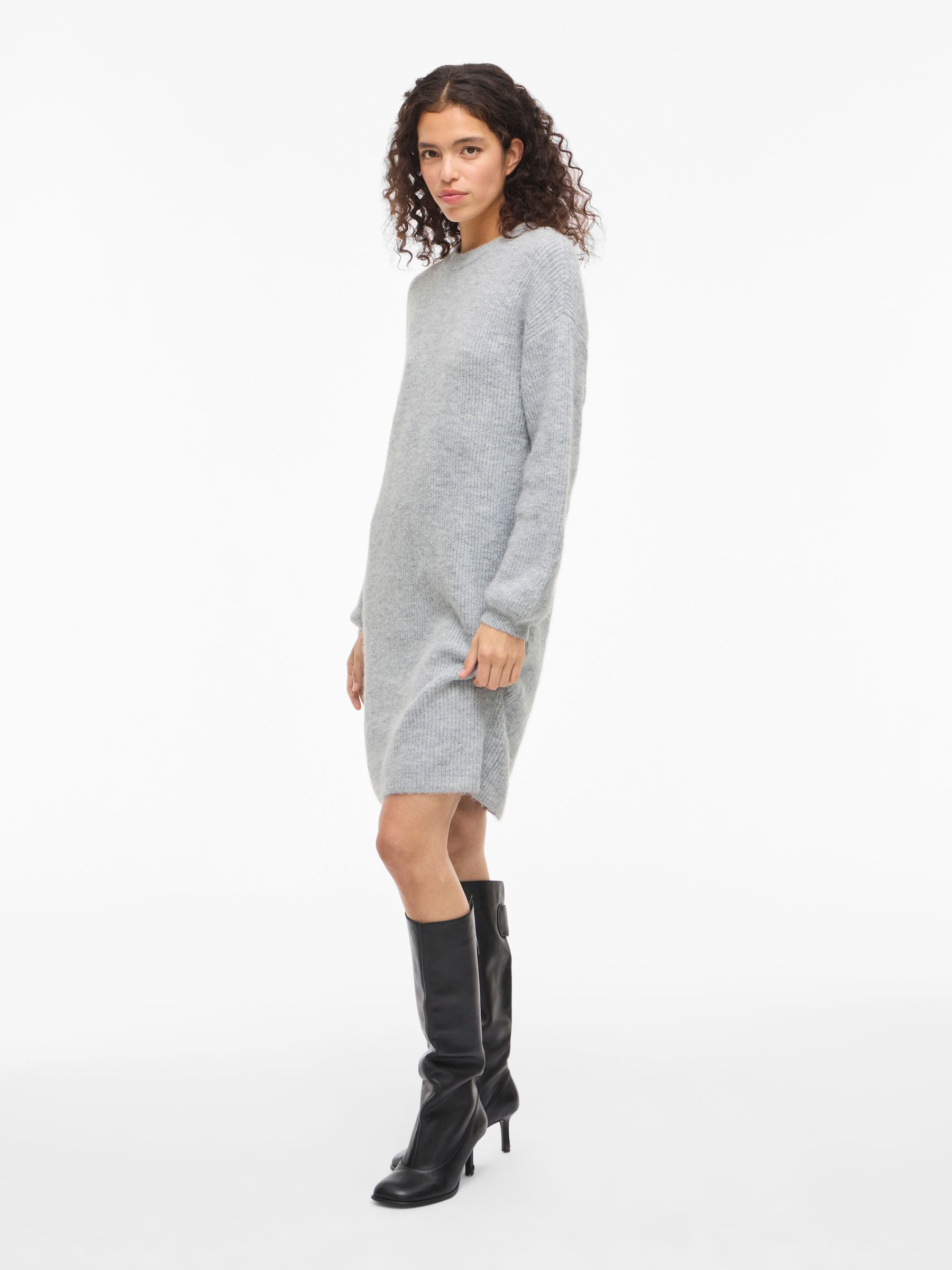 14109040_4809255_6.jpg Kuscheliges Midi-Strickkleid mit langen Ärmeln