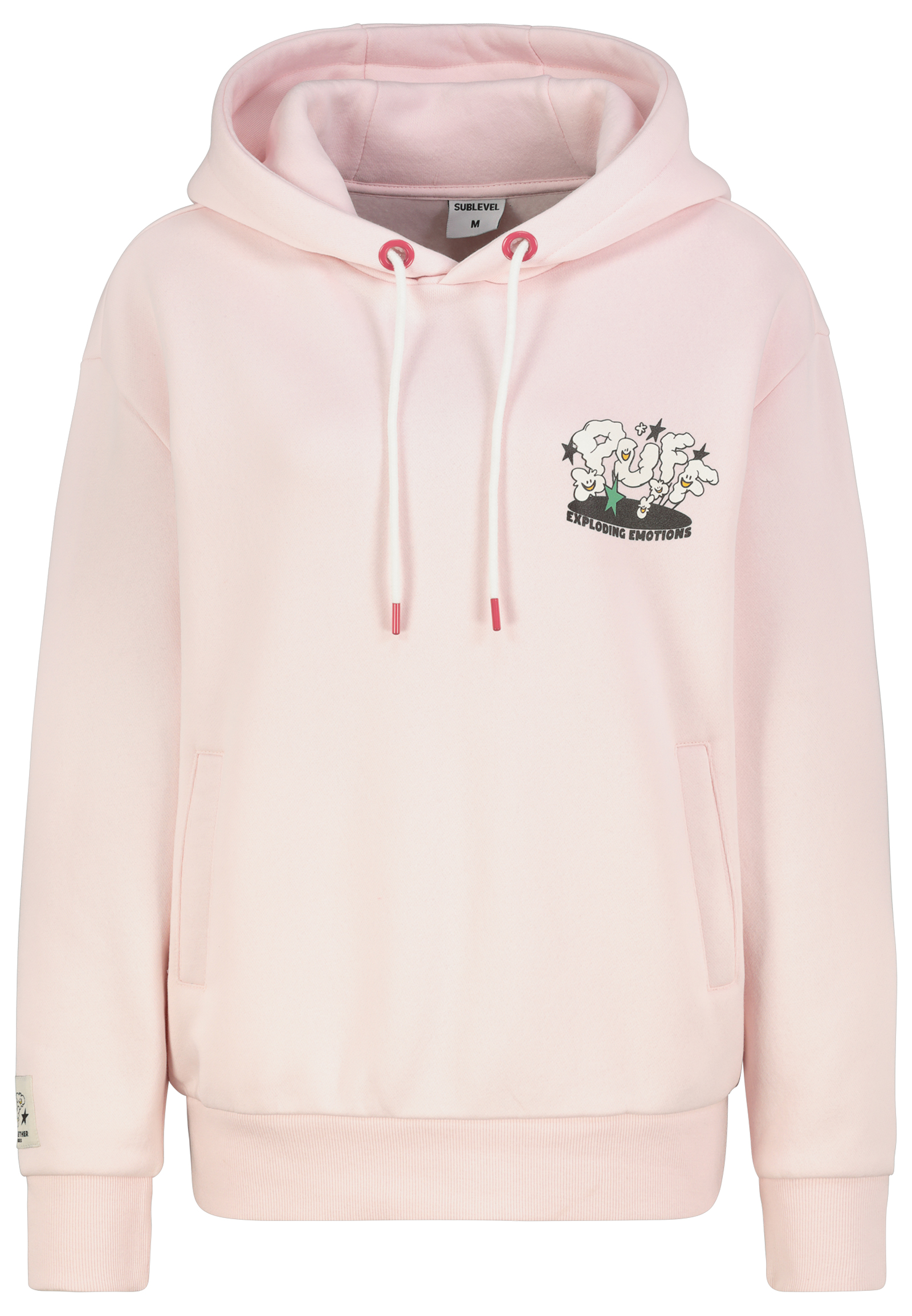 D10600BI02420R_13200_V.jpg Lässiger Hoodie mit Motiv-Print und humorvollem Slogan