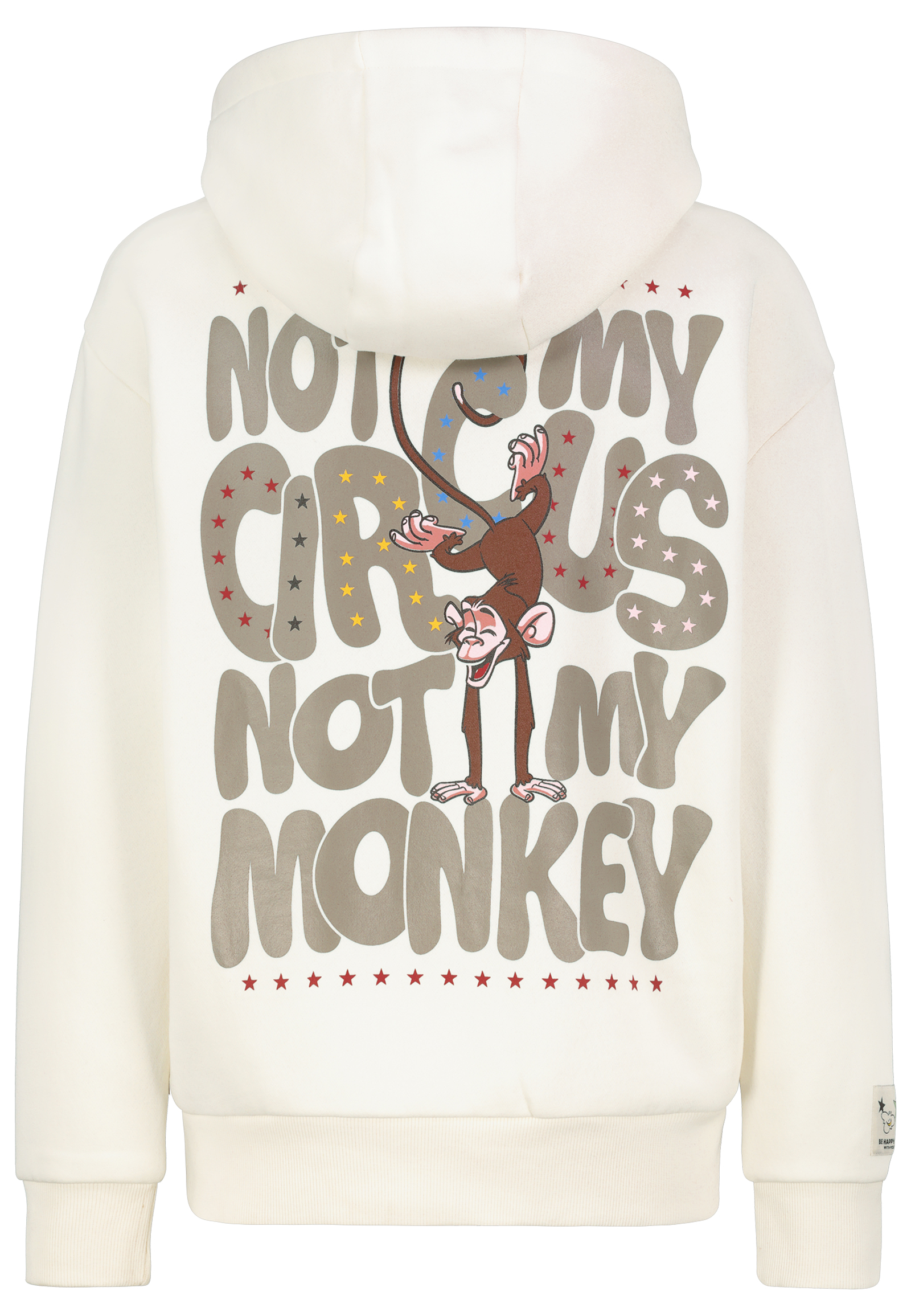 D10600BI02420R_22000_H.jpg Lässiger Hoodie mit Motiv-Print und humorvollem Slogan