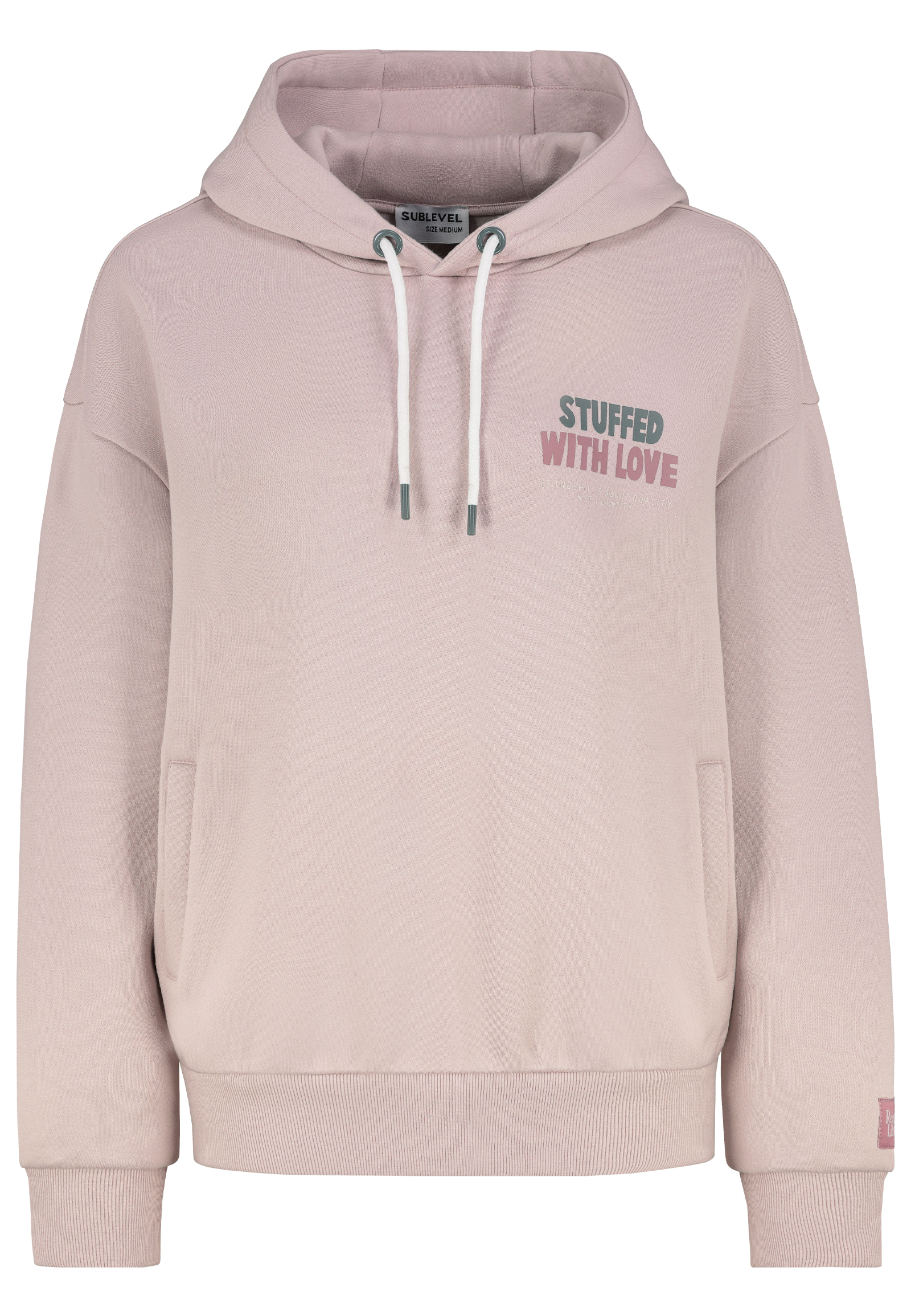 D10600BI02420T_13300_V.jpg Lässiger Hoodie mit Motiv-Print und humorvollem Slogan