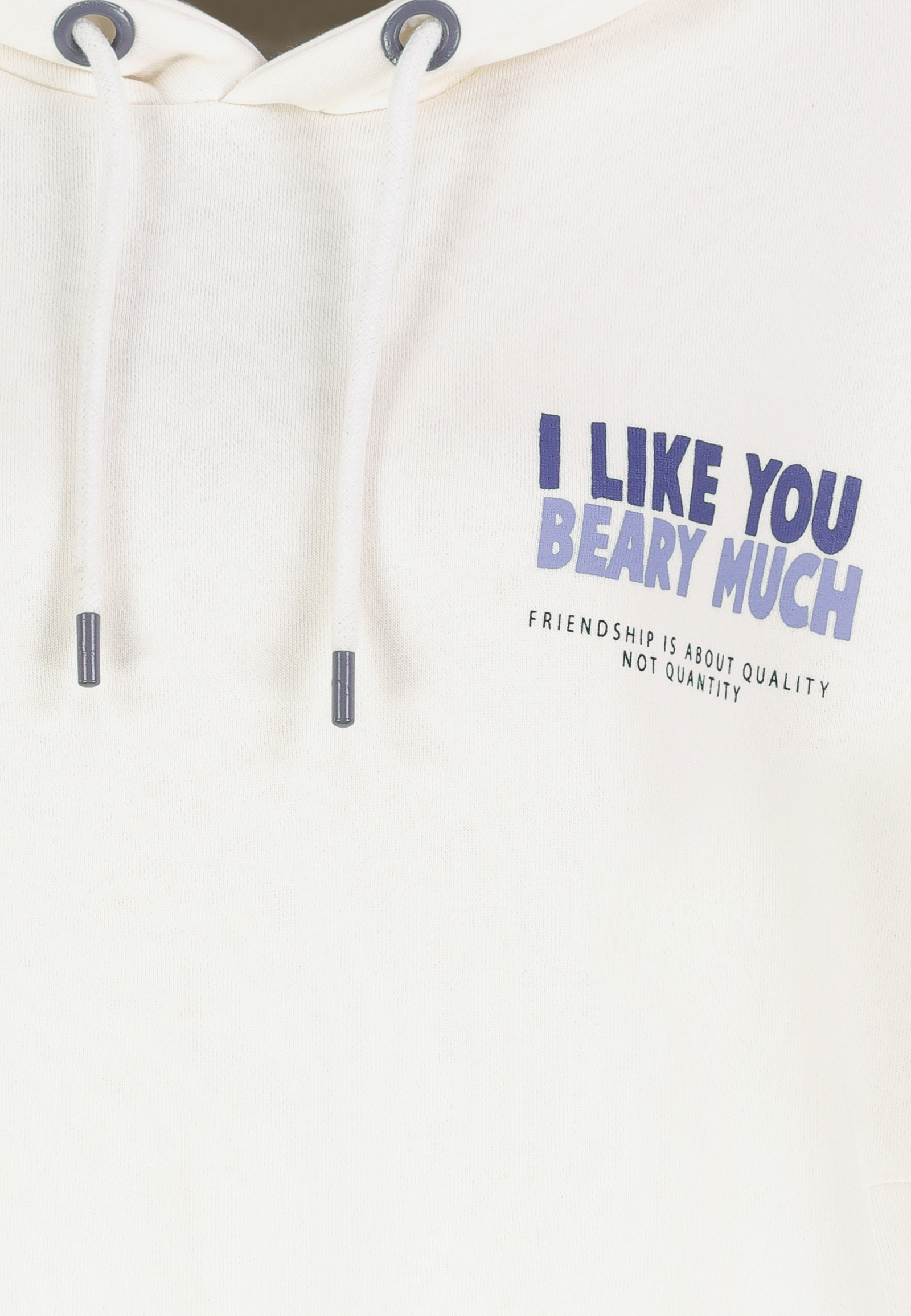 D10600BI02420T_22000_D1.jpg Lässiger Hoodie mit Motiv-Print und humorvollem Slogan