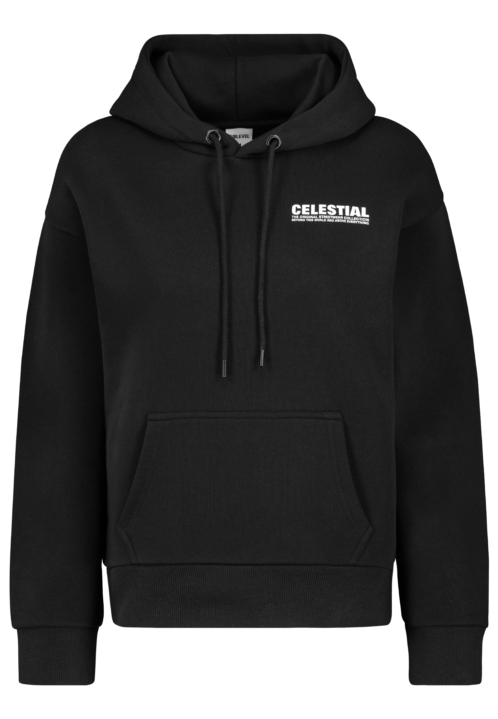 D10600BI02681C_24000_V.jpg Hoodie mit Power-Statement-Print und Kapuze Good Vibes