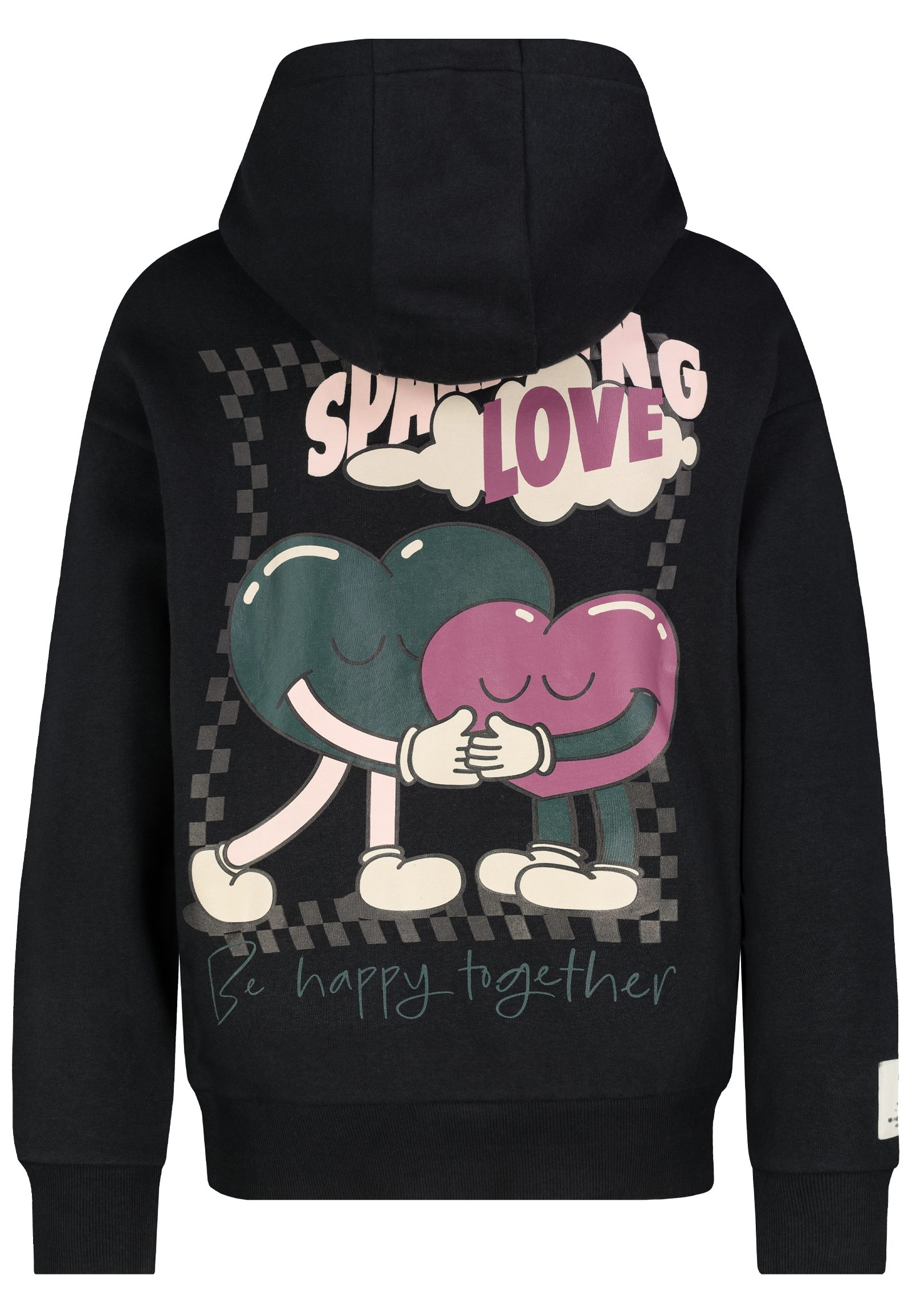 D10608BC02420S_23400_H.jpg Sweatshirt mit lustigem Print und Kordelzug-Details