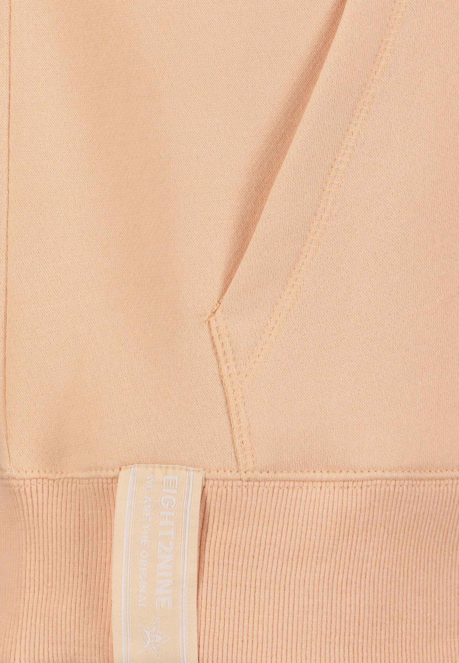 H10600C21323B2EN_11100_D2.jpg Hoodie mit Reißverschlusstasche Sweat mit Logo-Stickerei