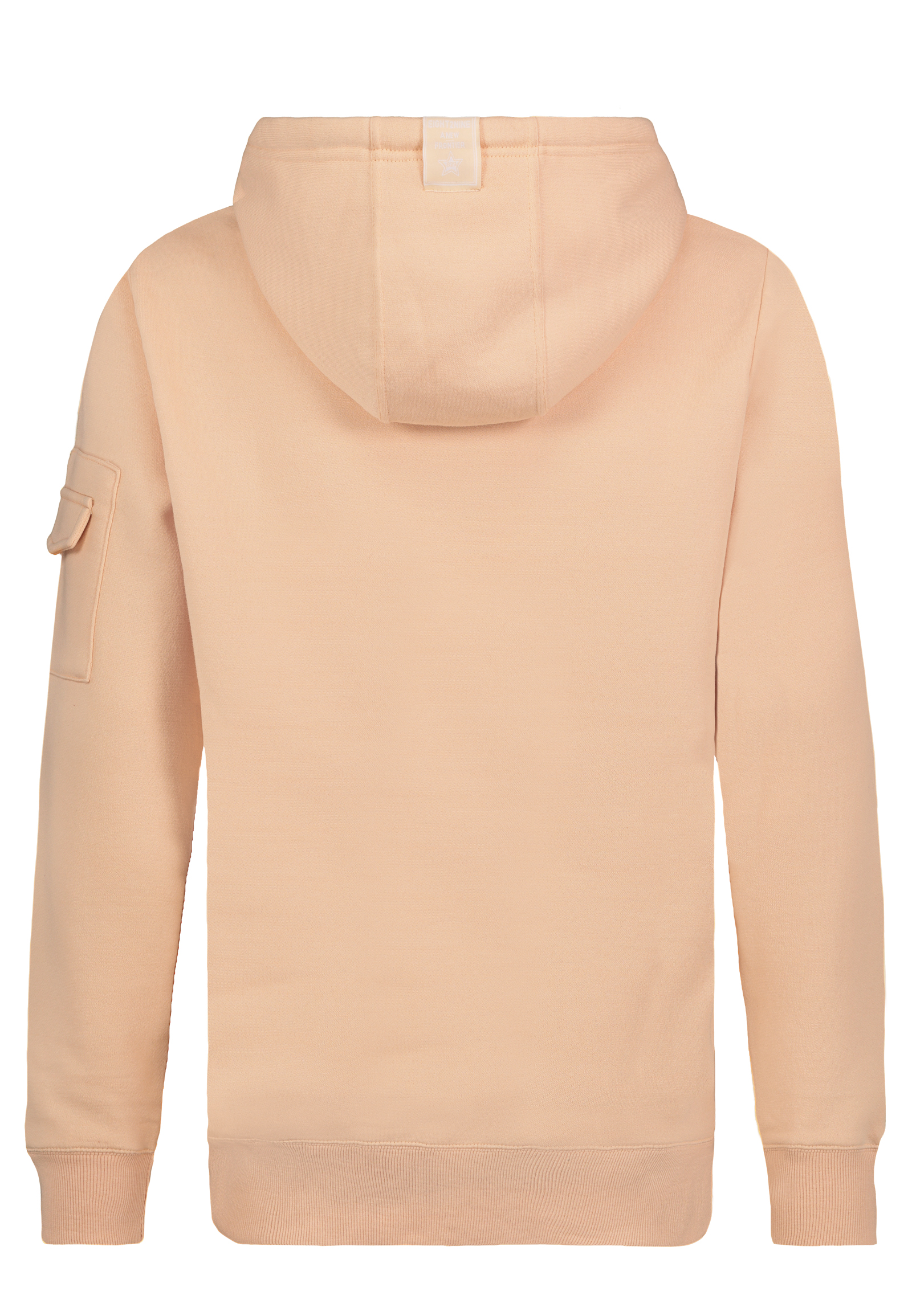 H10600C21323B2EN_11100_H.jpg Hoodie mit Reißverschlusstasche Sweat mit Logo-Stickerei