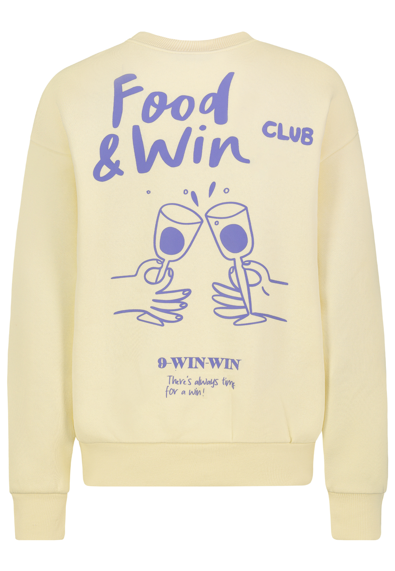 Sweatshirt mit modernen Prints Dropped Shoulder Sweatshirt mit modernen Prints Dropped Shoulder