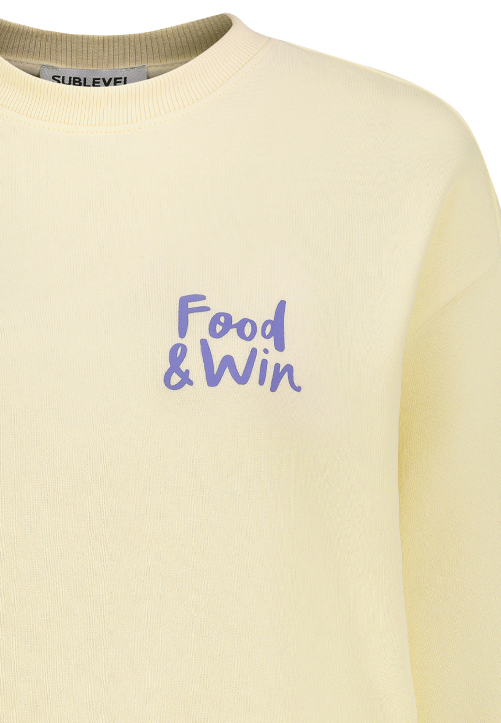 Sweatshirt mit modernen Prints Dropped Shoulder Sweatshirt mit modernen Prints Dropped Shoulder