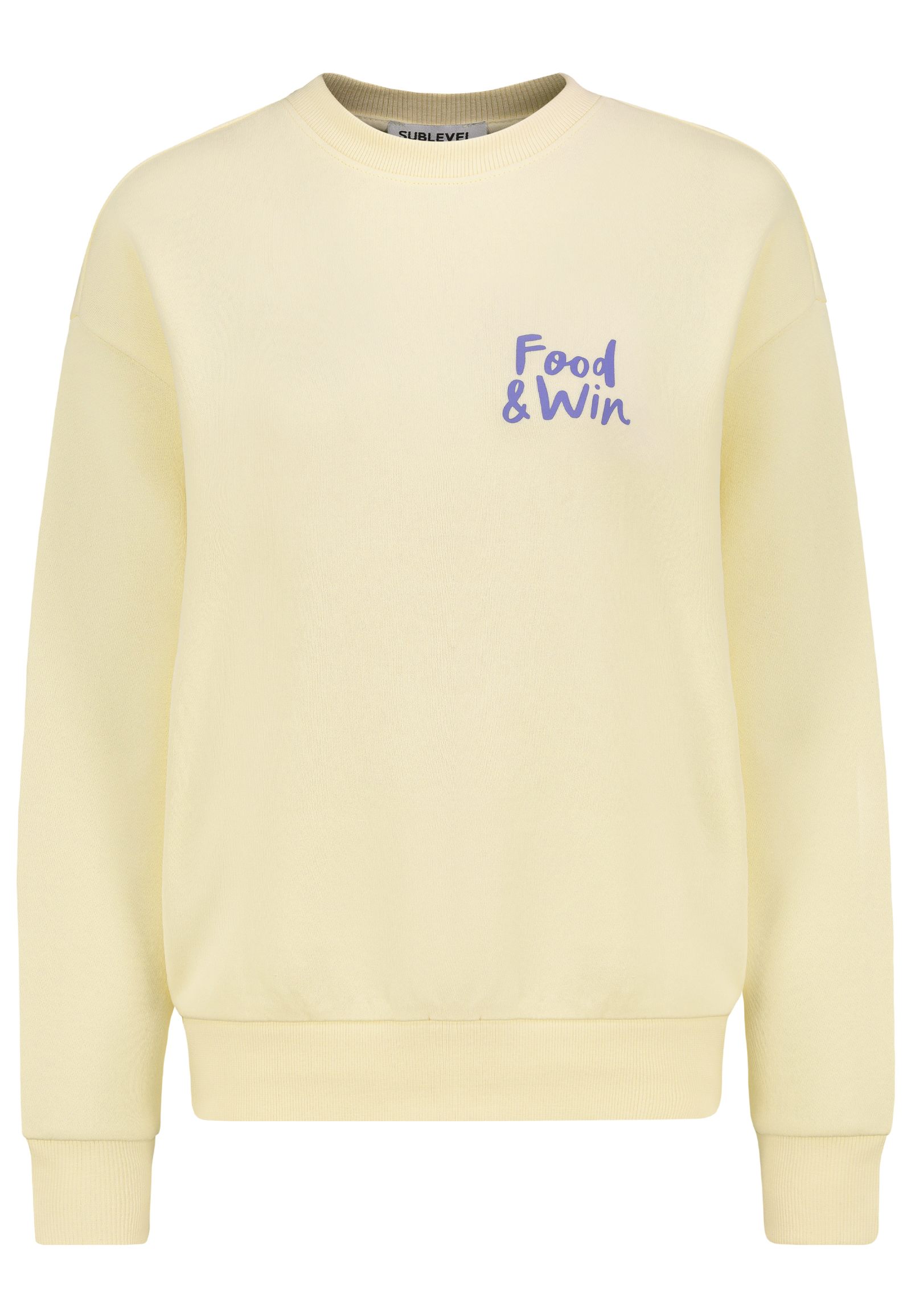 Sweatshirt mit modernen Prints Dropped Shoulder Sweatshirt mit modernen Prints Dropped Shoulder