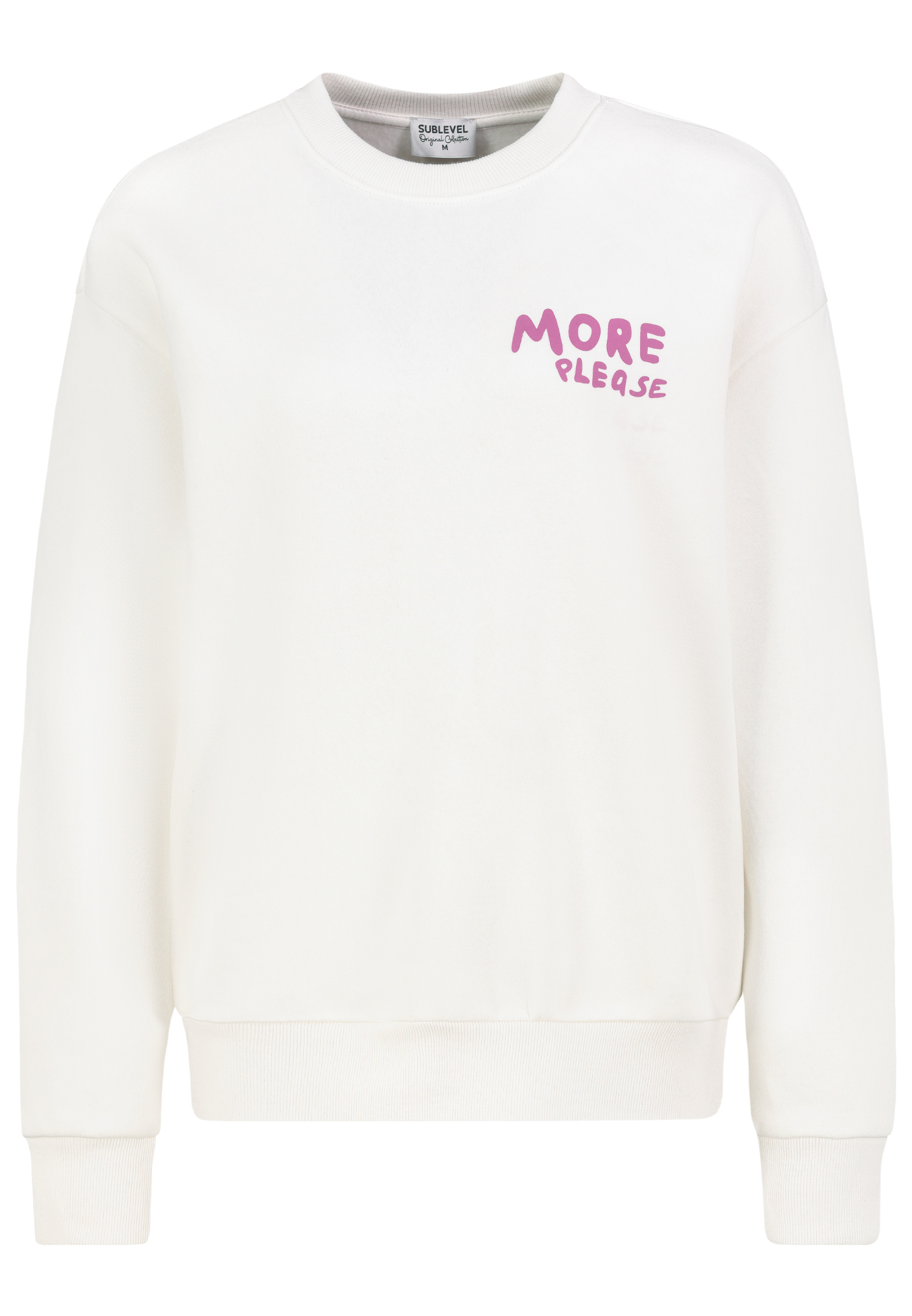Sweatshirt mit modernen Prints Dropped Shoulder Sweatshirt mit modernen Prints Dropped Shoulder