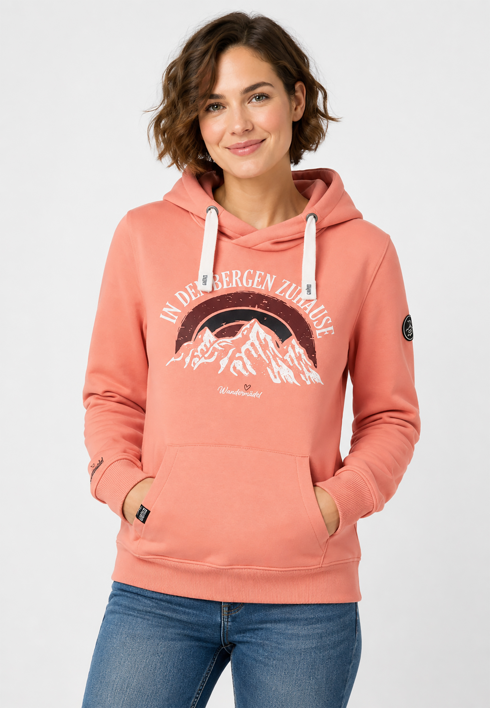 Hoodie Bergmotiv Aufdruck Kapuze Tunnelzug Spruch Bequem Hoodie Bergmotiv Aufdruck Kapuze Tunnelzug Spruch Bequem