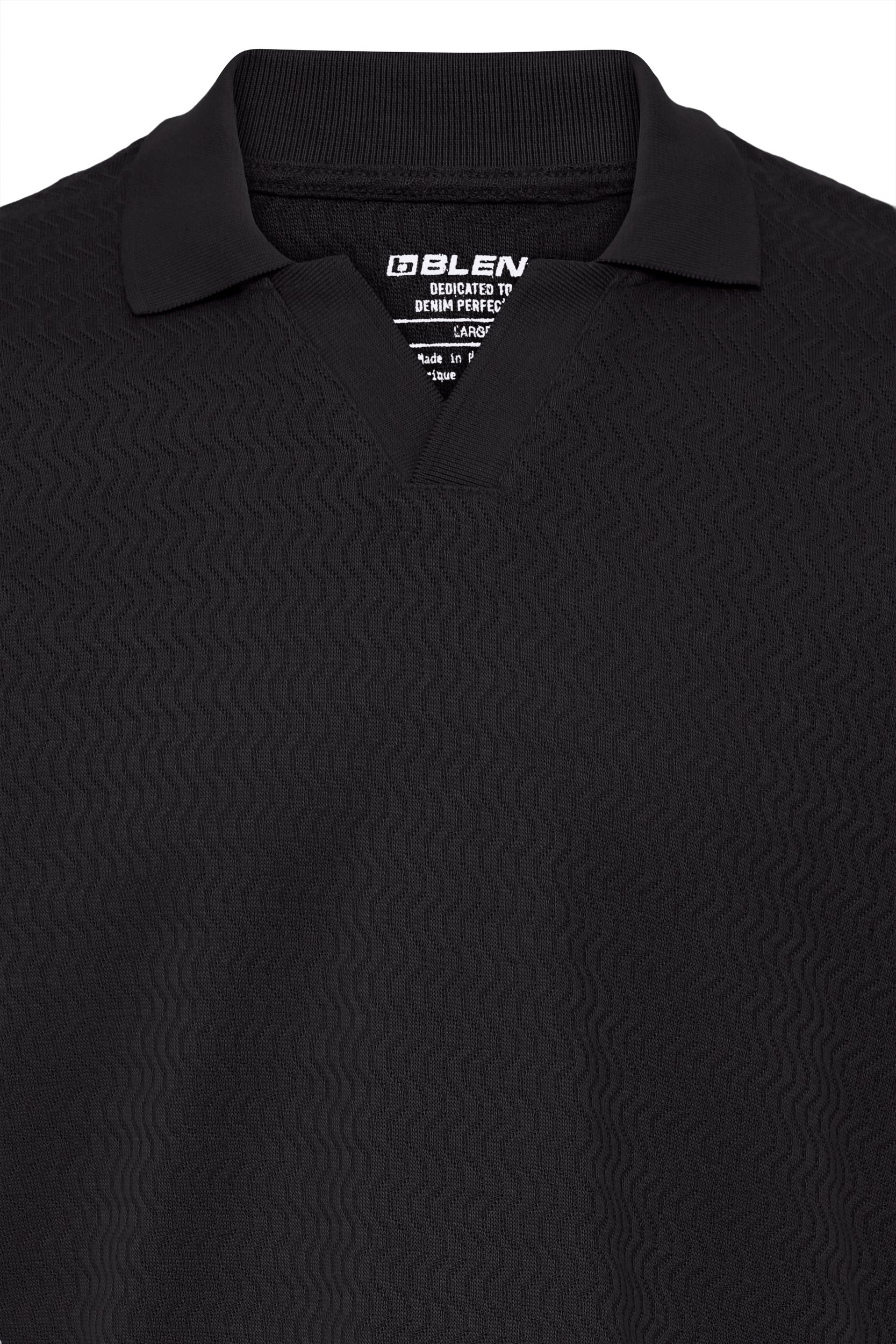 20720420-193911_193911_3.jpg Stilvolles Kurzarmshirt V-Ausschnitt Polokragen Casual