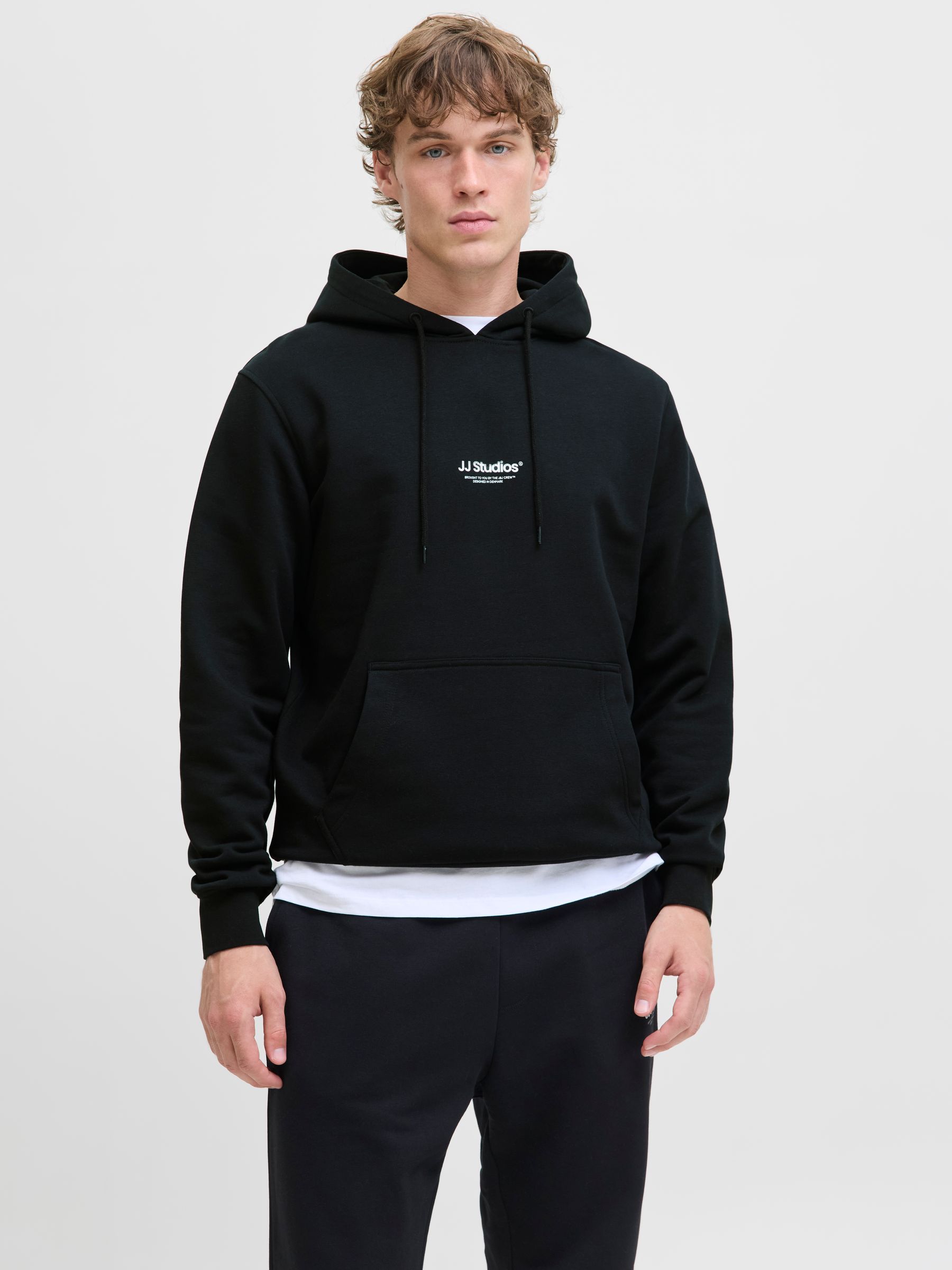 12278789_4774234_2.jpg Hoodie Eingrifftaschen Rippbündchen Kordelzug