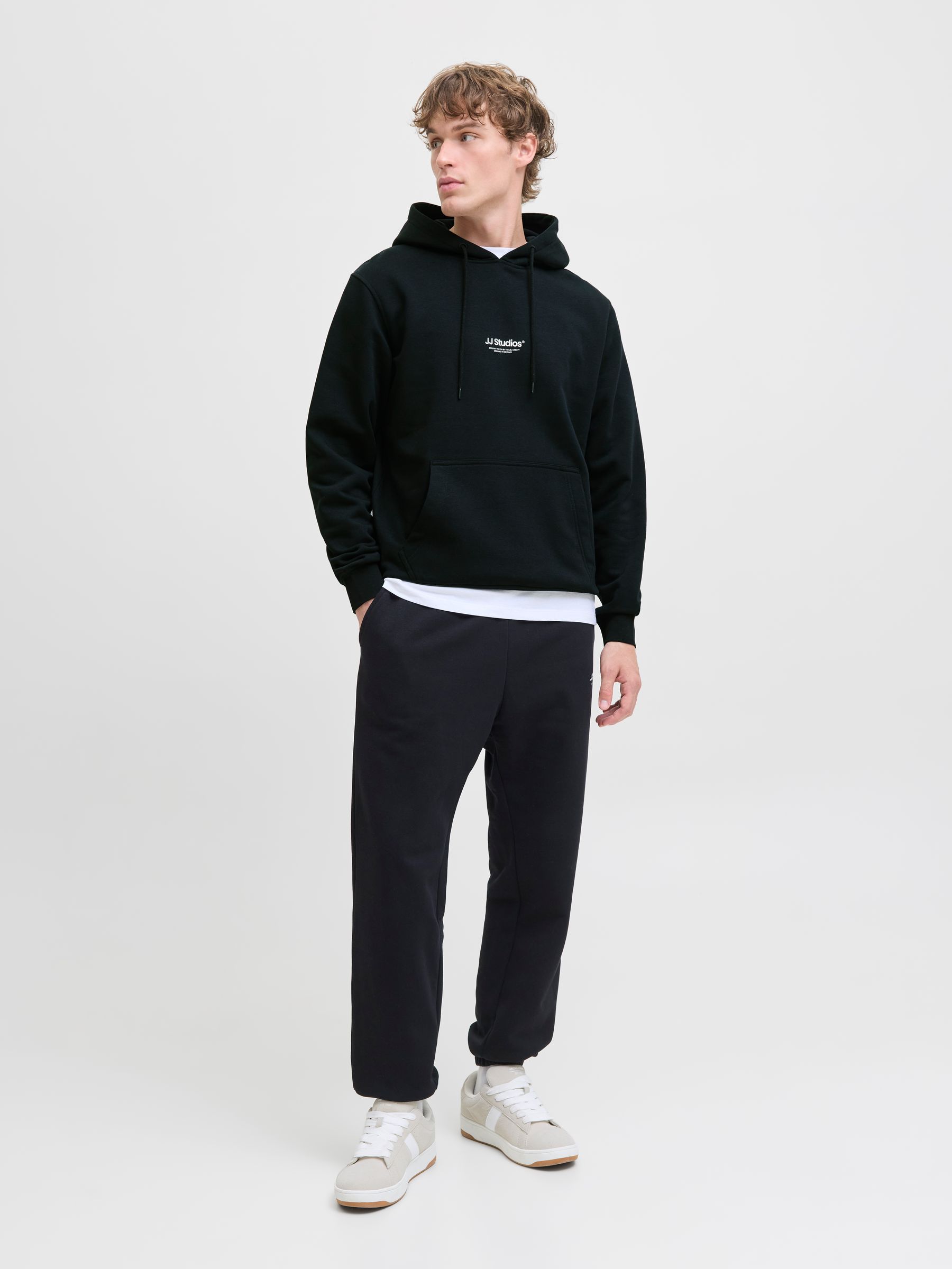 12278789_4774234_6.jpg Hoodie Eingrifftaschen Rippbündchen Kordelzug