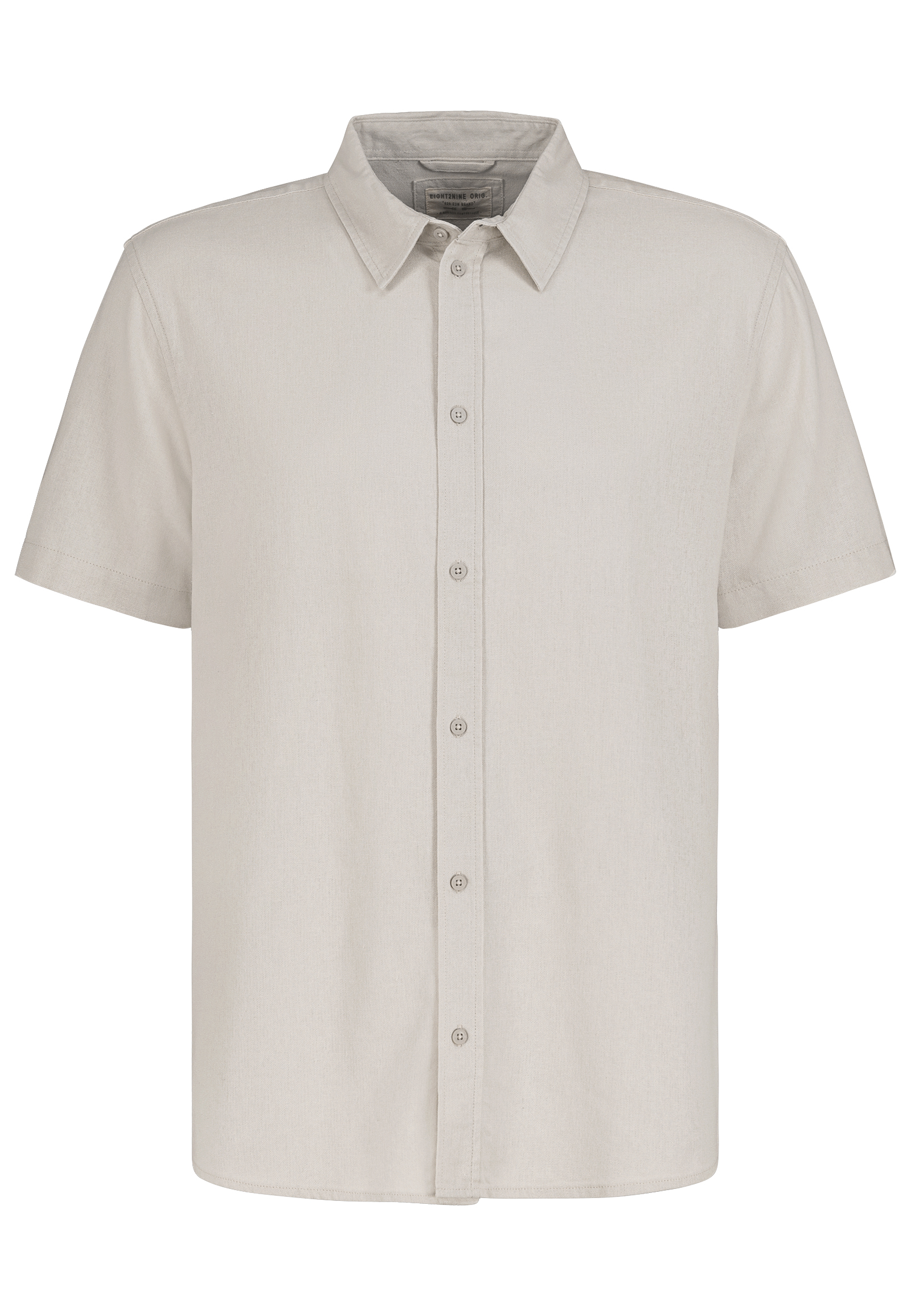 H74511M11130A2_20200_V.jpg Bequemes Kurzarmhemd Kentkragen Knopfleiste Regular Fit