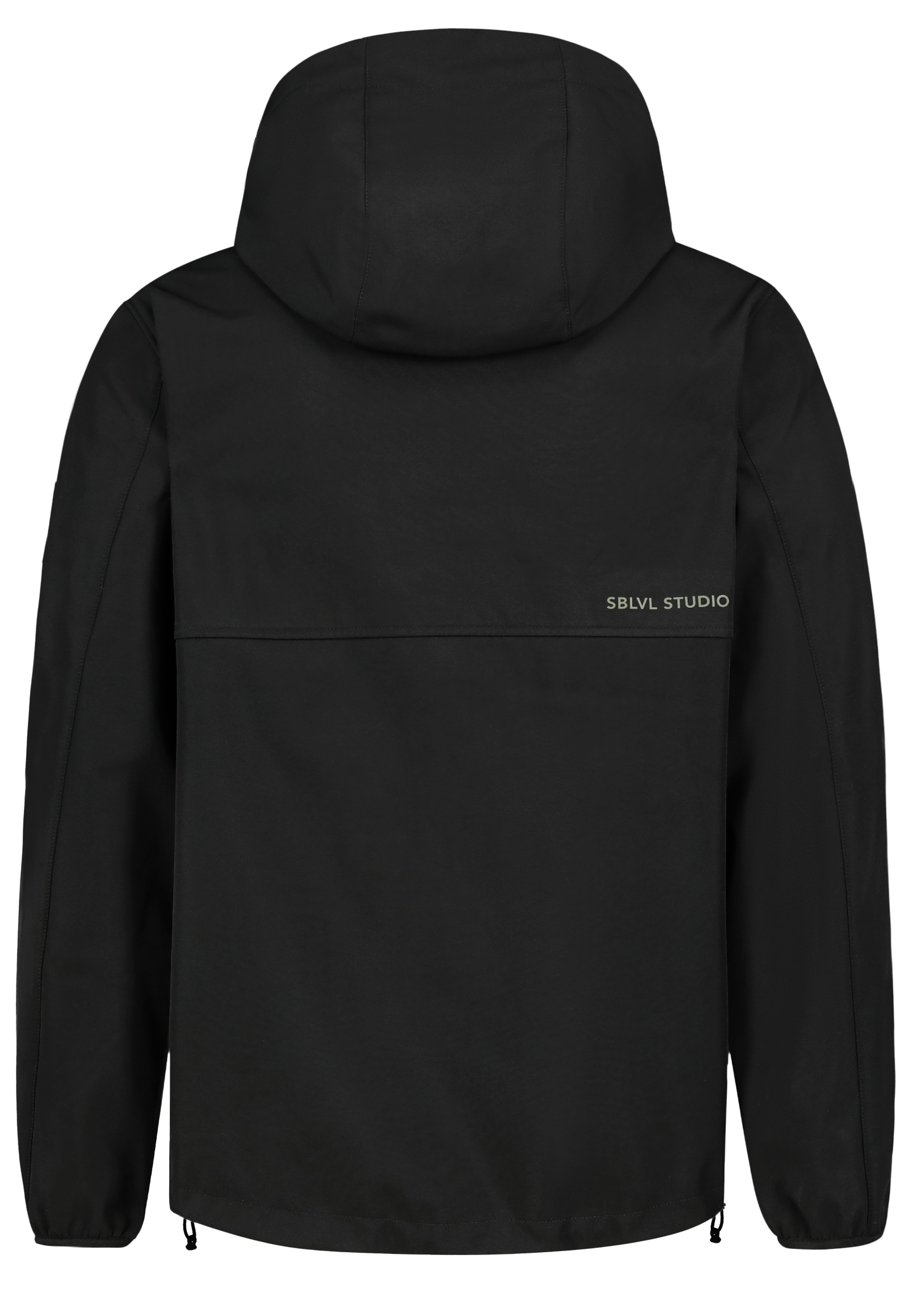 Softshelljacke Kapuze Elastische Bündchen Gerade Passform Softshelljacke Kapuze Elastische Bündchen Gerade Passform