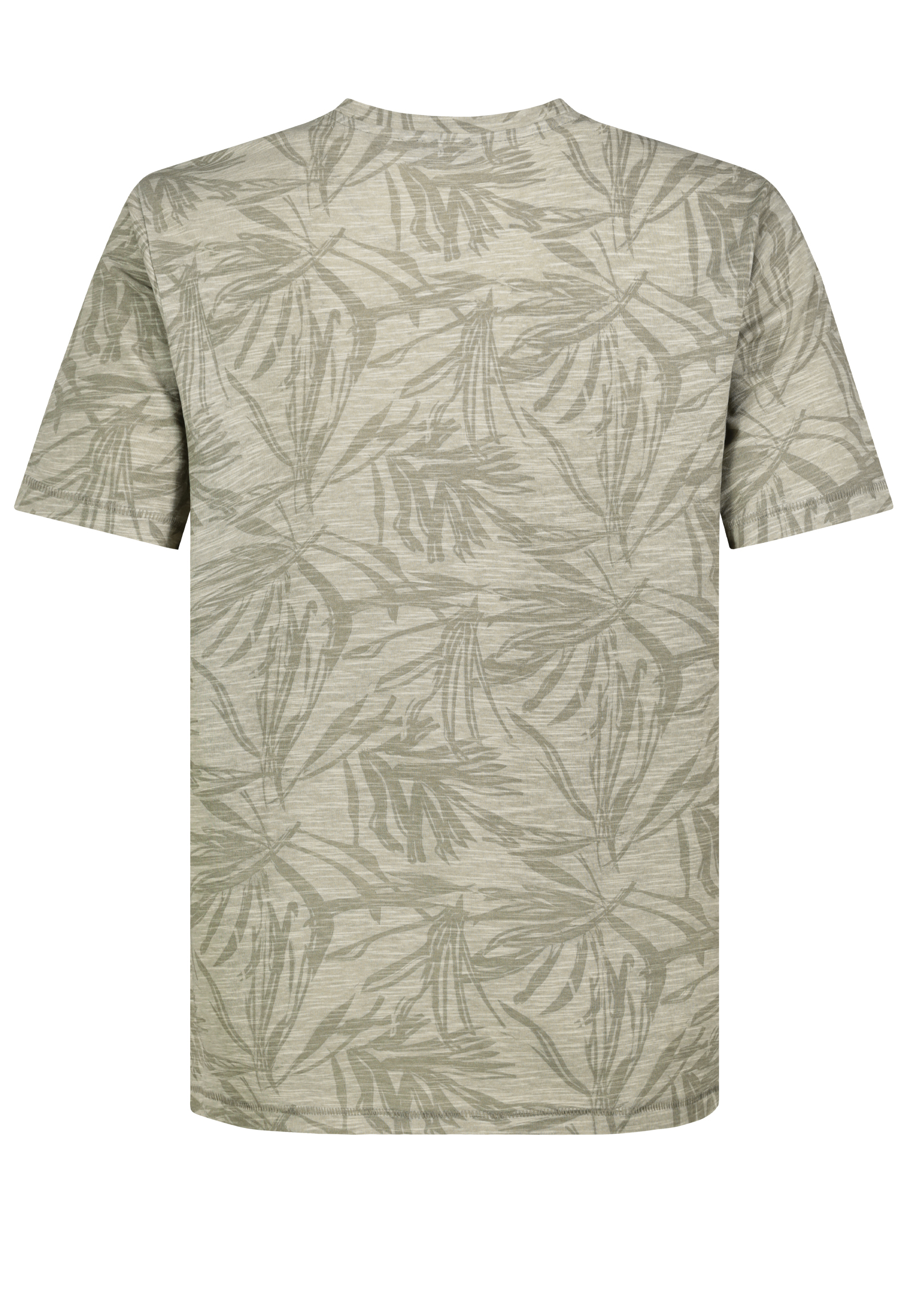 Kurzarmshirt Rundhalsausschnitt Geblümt Gerade Passform Kurzarmshirt Rundhalsausschnitt Geblümt Gerade Passform