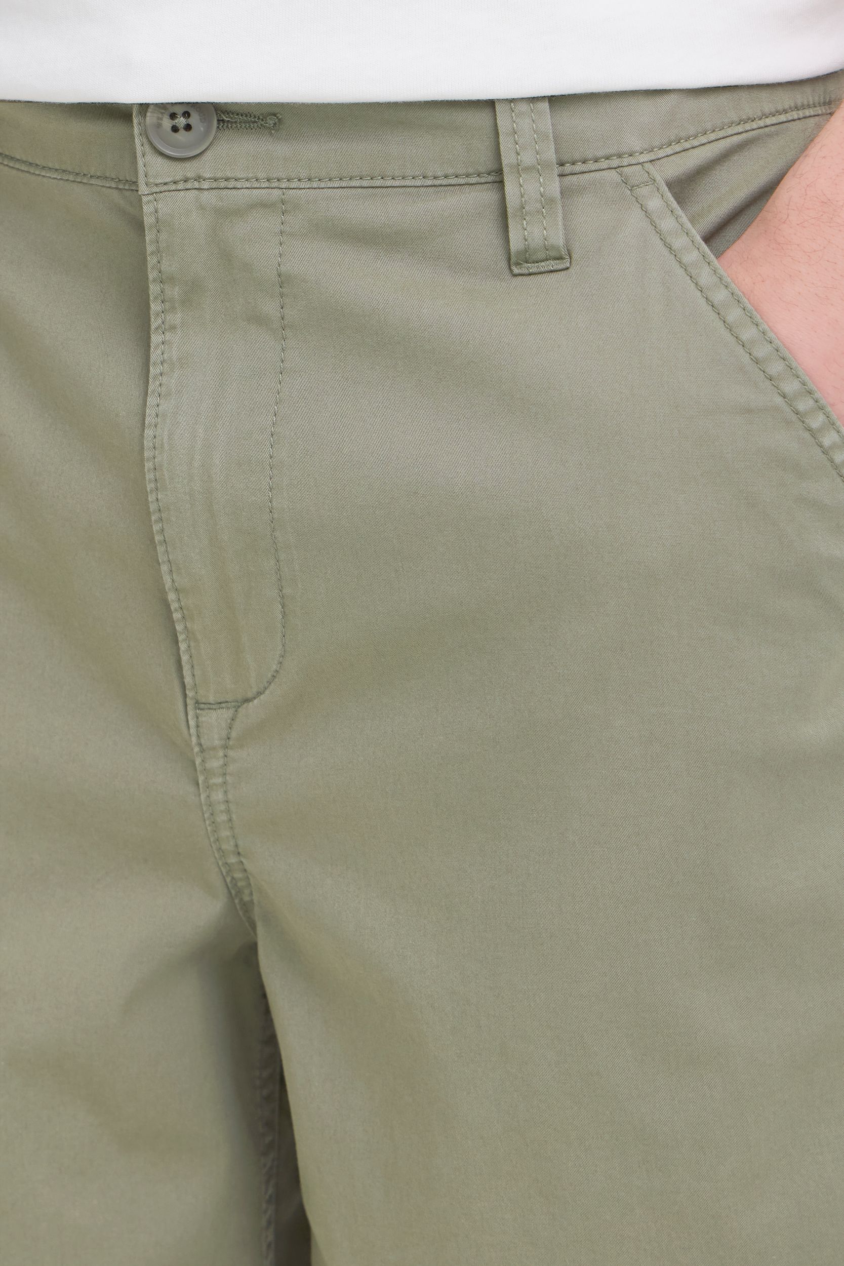 20720824-180515_180515_4.jpg Weite Chinoshorts Reißverschluss Cargotaschen Einfarbig