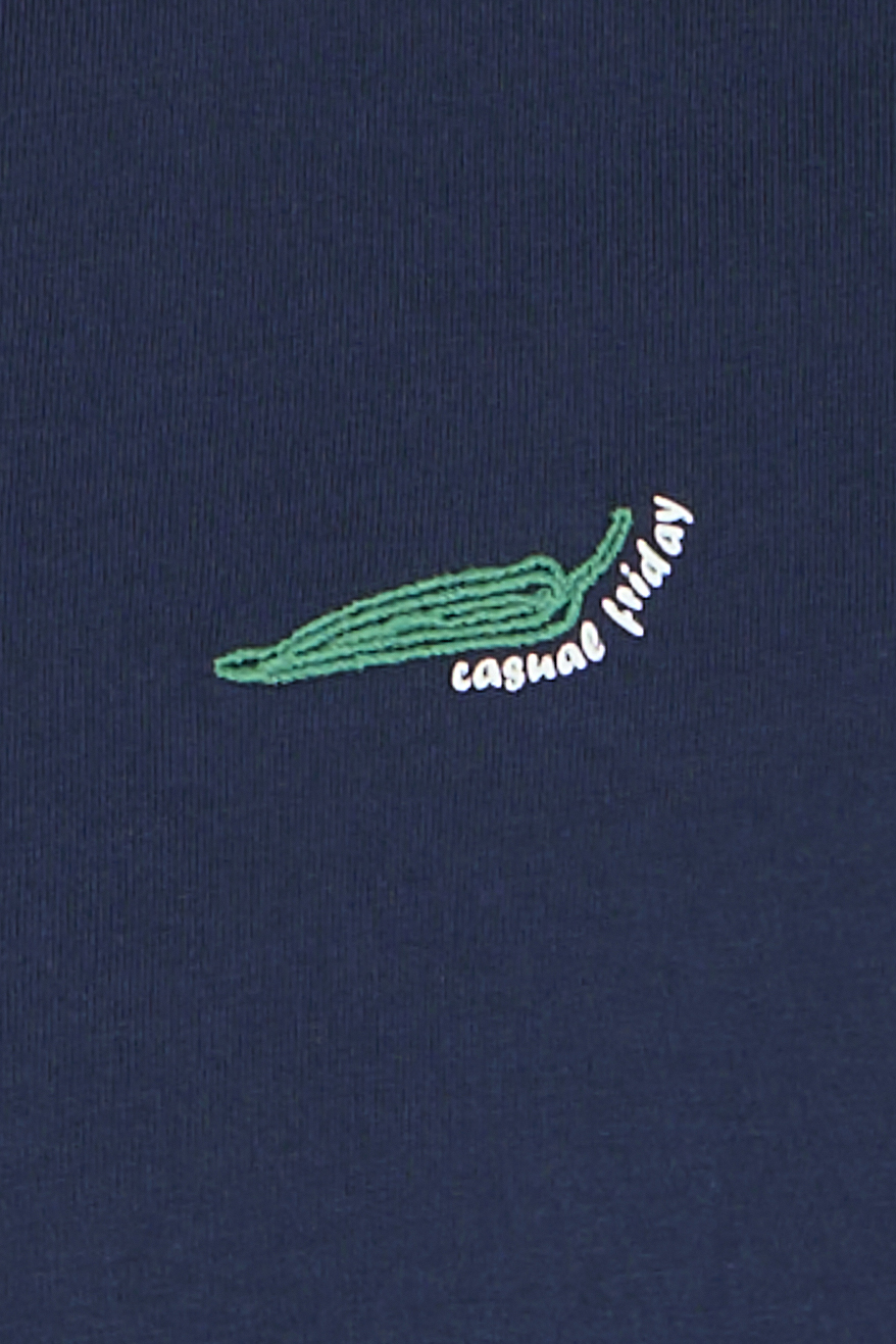 20506201_193923_300.jpg Kurzarm T-Shirt Stickerei Rundhalsausschnitt Allrounder