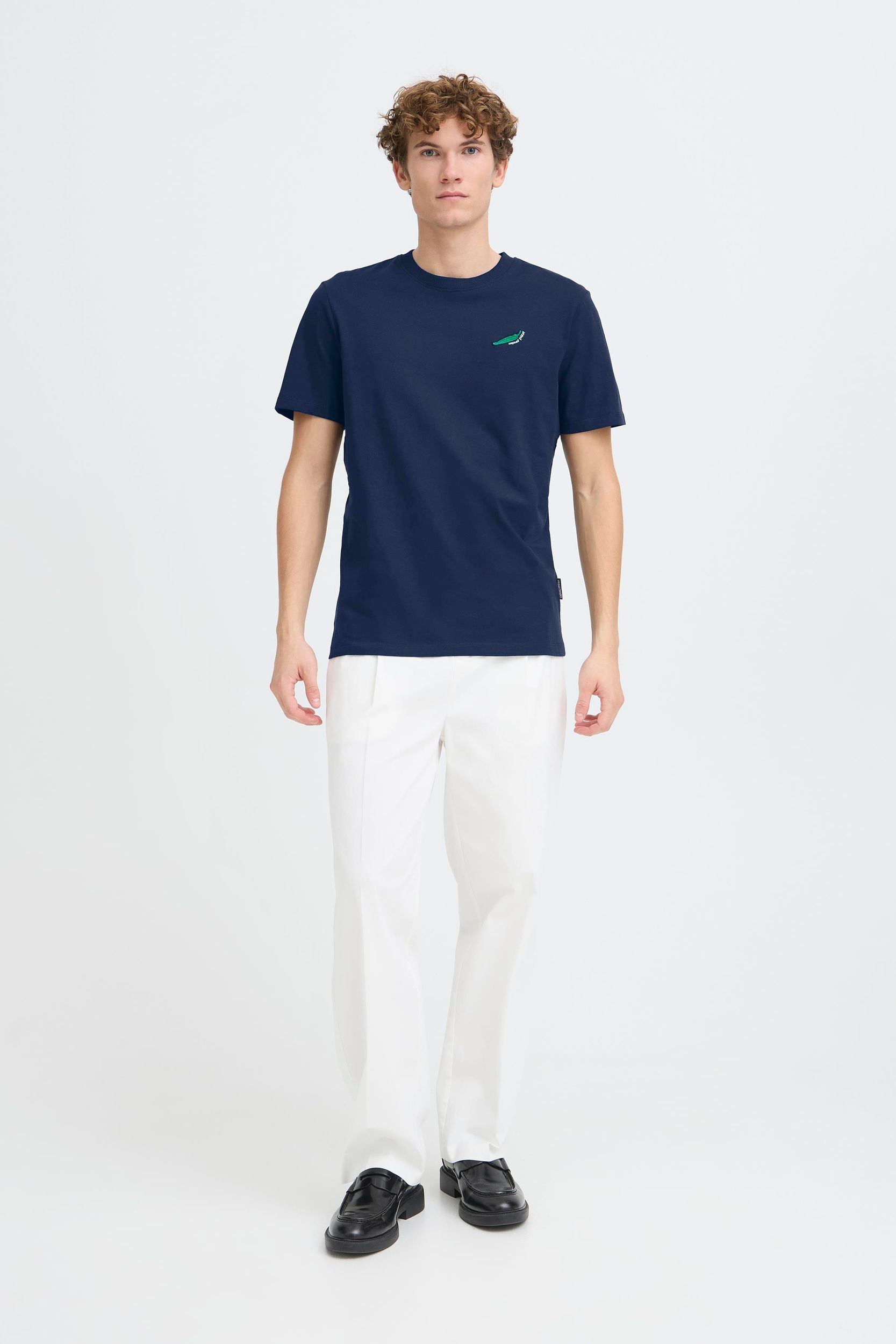 20506201_193923_400.jpg Kurzarm T-Shirt Stickerei Rundhalsausschnitt Allrounder