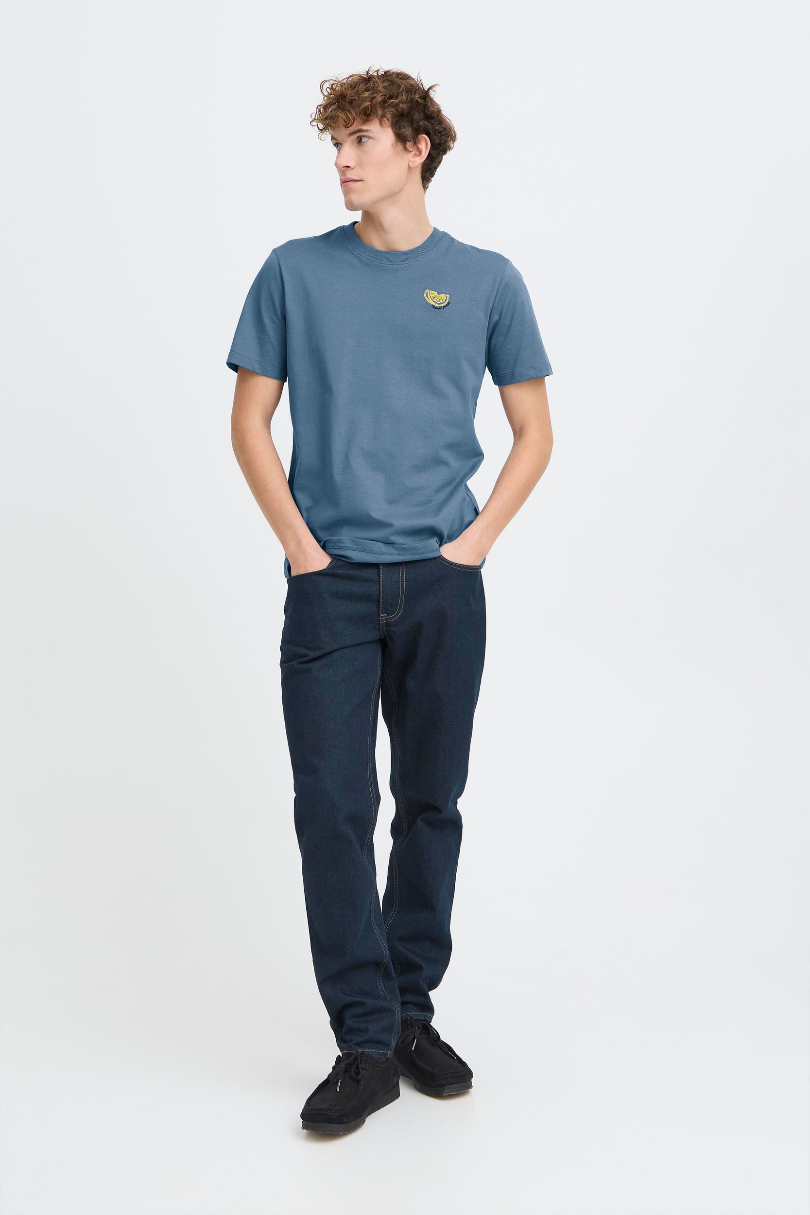 20506202_184028_400.jpg Kurzarm-Shirt mit Rundhals und Stickerei-Detail Allrounder