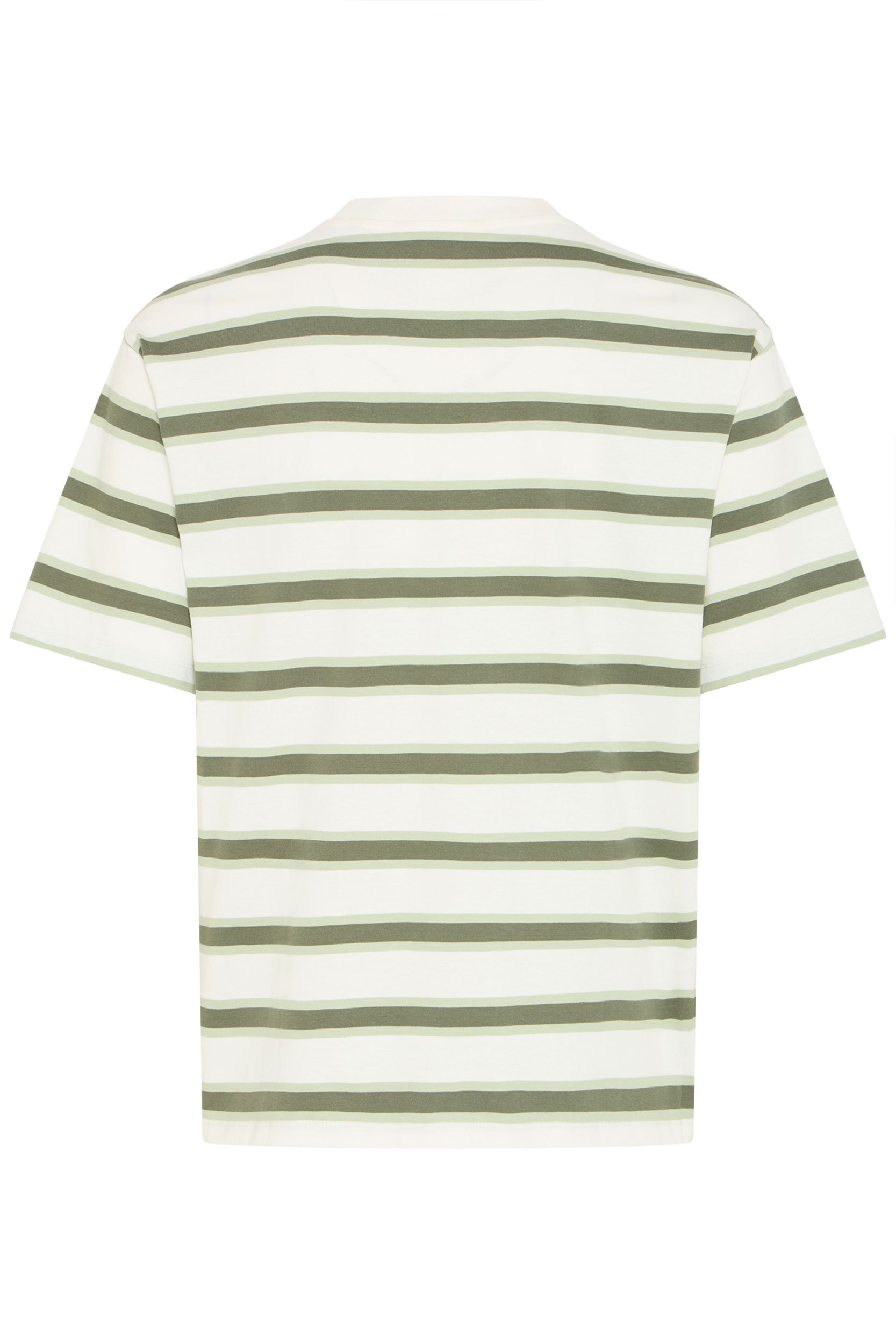 20506205_114201_200.jpg Gestreiftes Kurzarmshirt Rundhalsausschnitt Basic