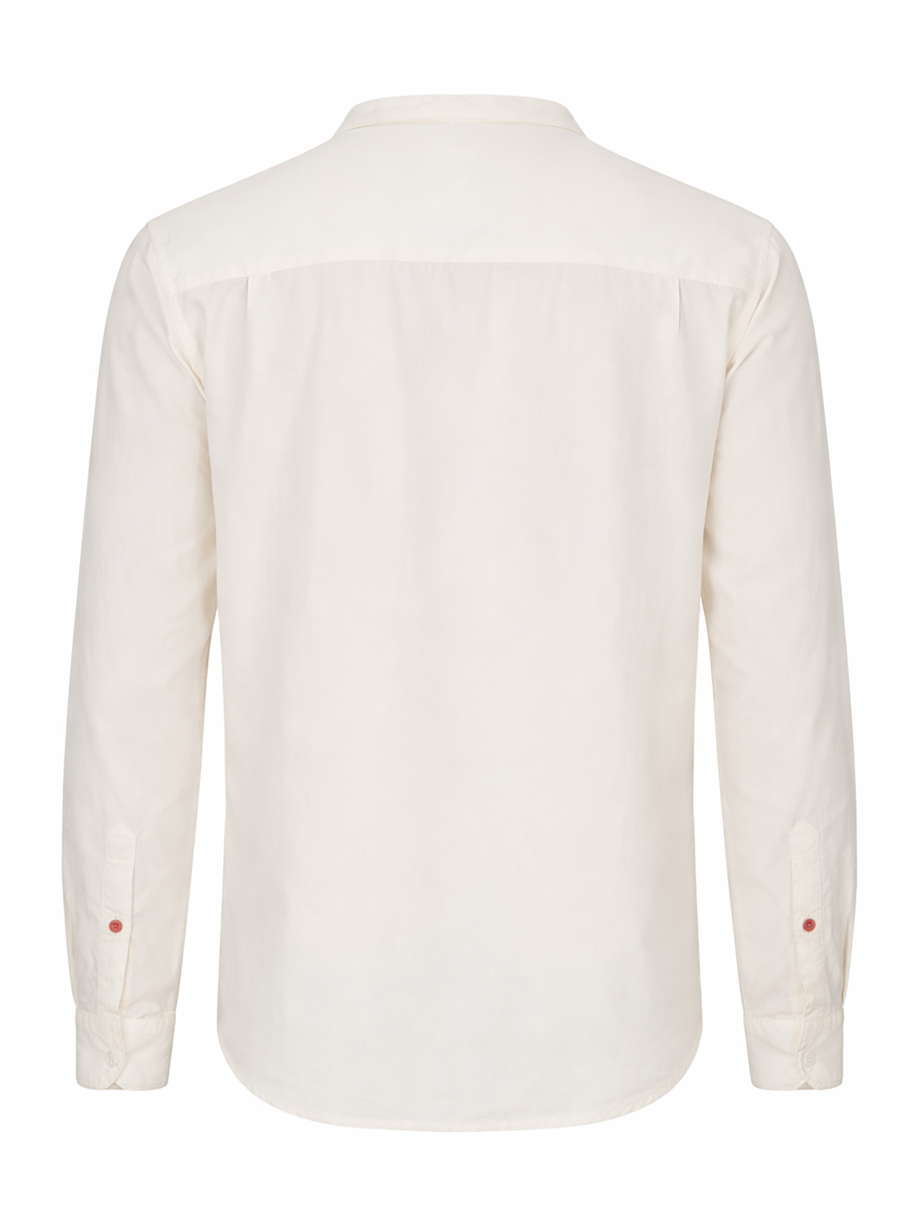 Einfarbiges Langarmhemd Stehkragenhemd Knopfleiste Einfarbiges Langarmhemd Stehkragenhemd Knopfleiste