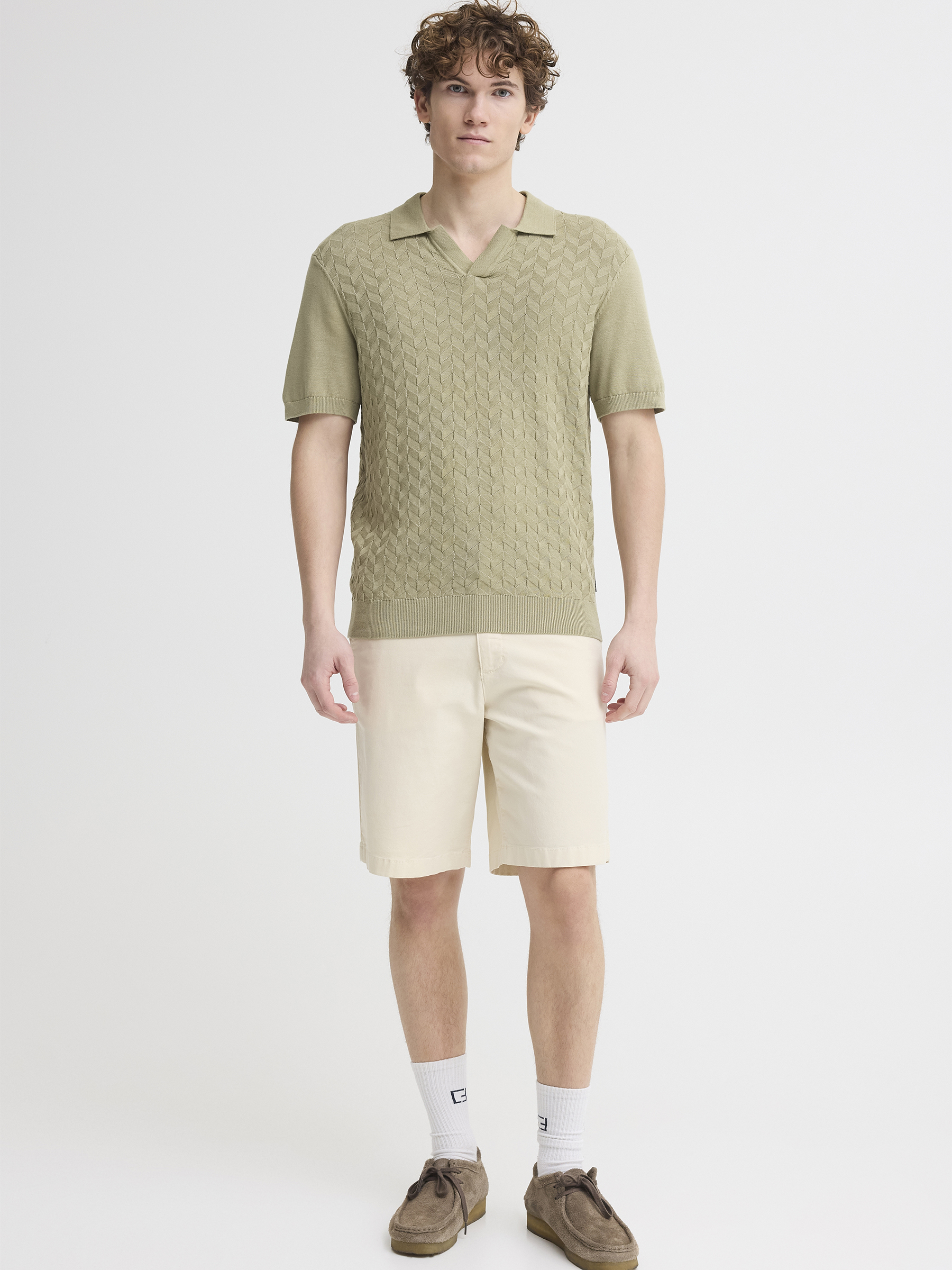 Modernes Poloshirt Polokragen Einfarbig V-Ausschnitt Modernes Poloshirt Polokragen Einfarbig V-Ausschnitt