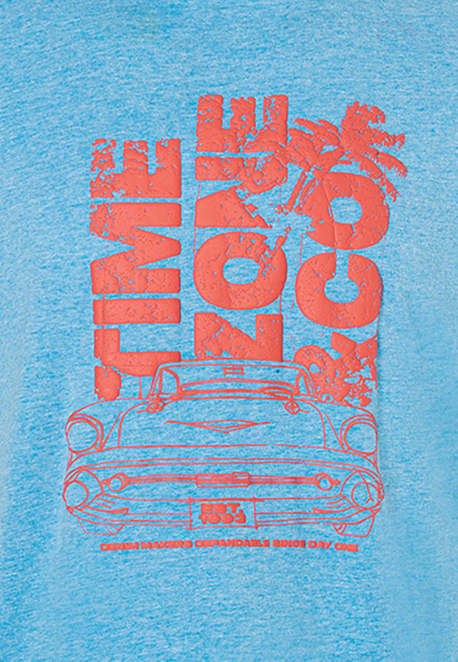 Kurzarm T-Shirt Rundhalsausschnitt Frontprint Kurzarm T-Shirt Rundhalsausschnitt Frontprint