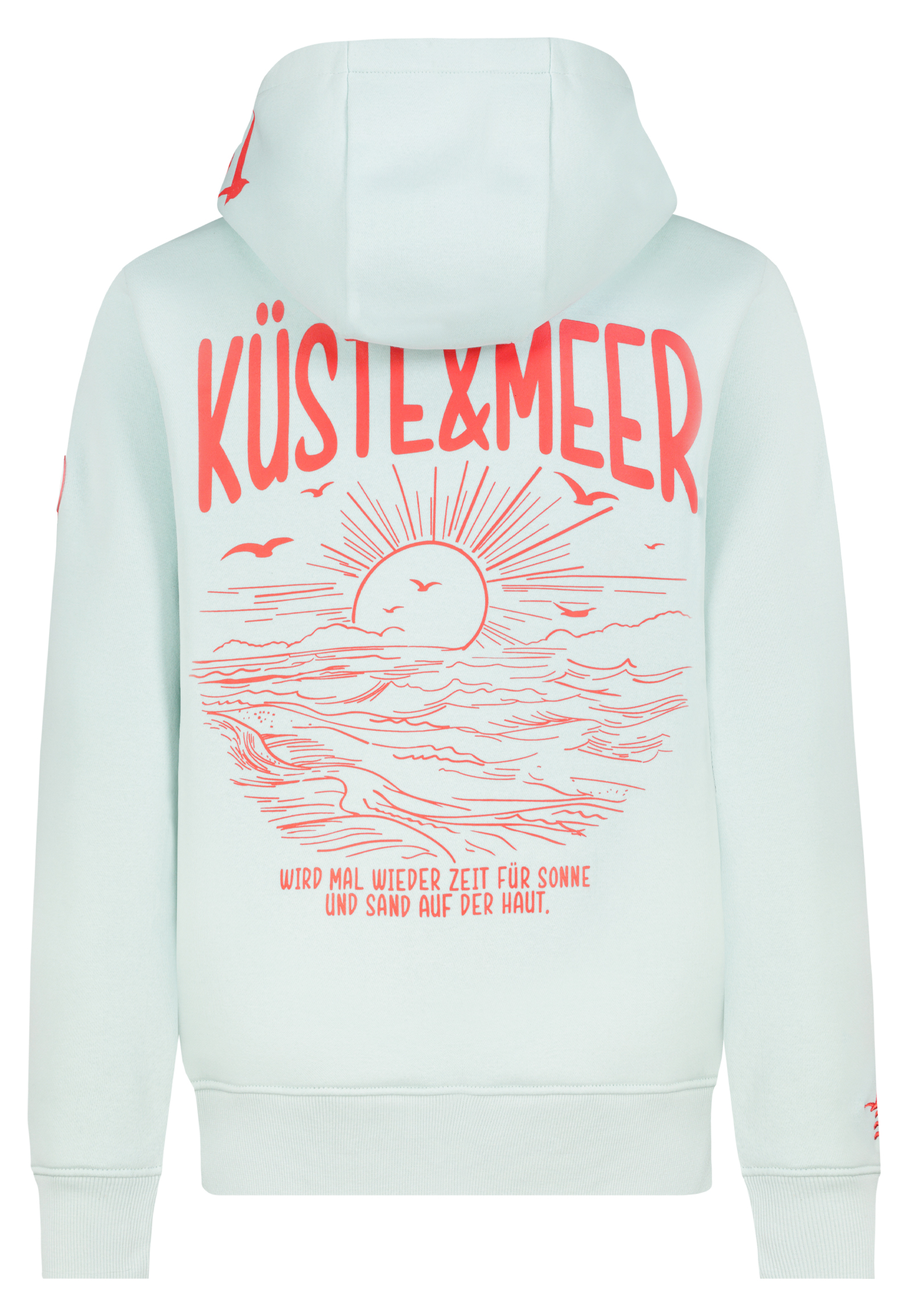 D10600BA02833B_12100_H.jpg Kapuzenpullover Spruch Print Design Kängurutasche Kapuze