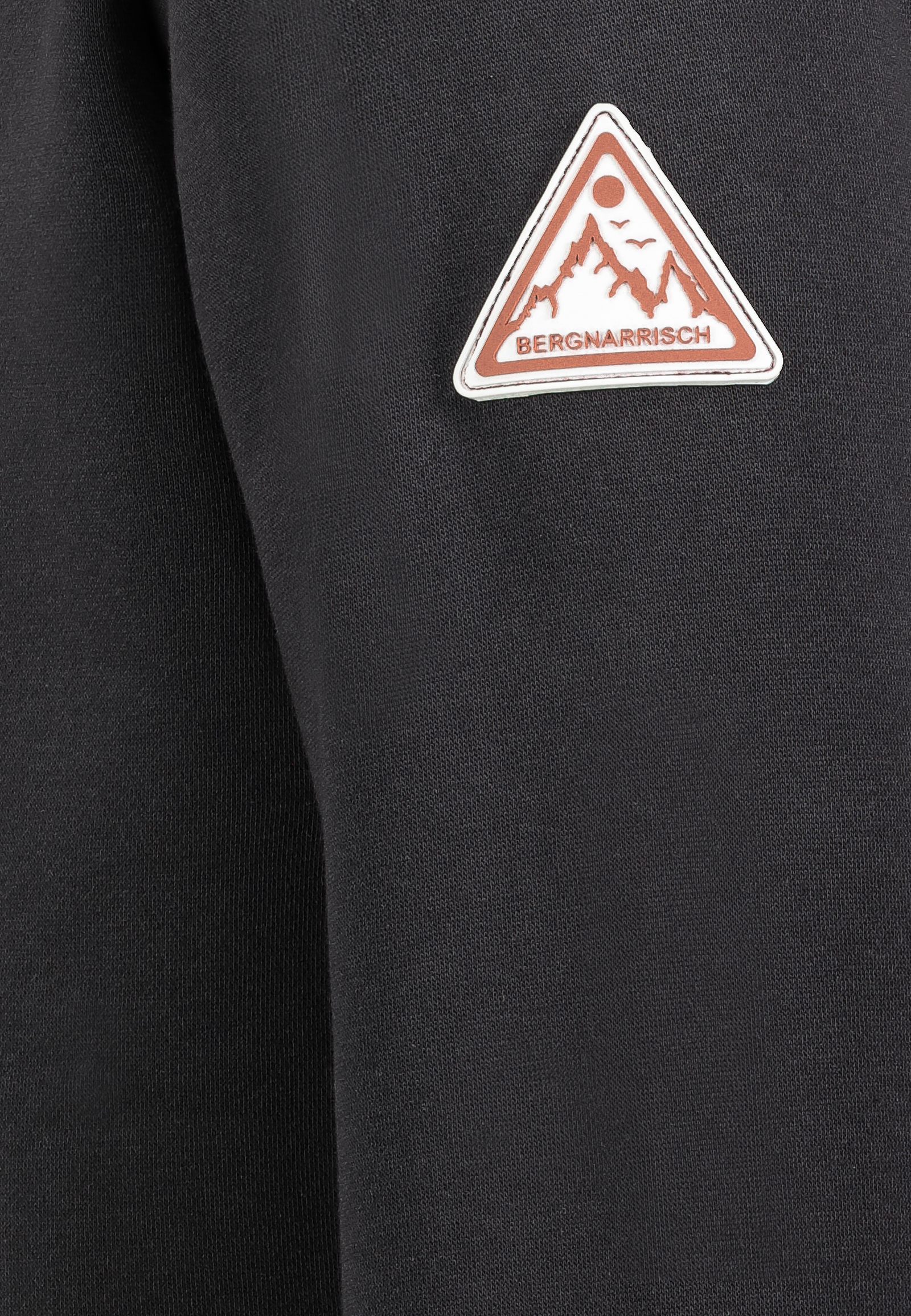H10600BC21554A2_23400_D3.jpg Lässiger Langarm Kapuzenpullover Motivprint Kängurutasche